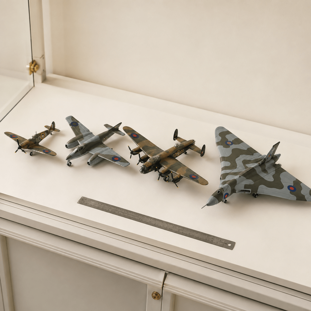 Diecast Aircraft Display Size Guide: Will 1:72, 1:48 or 1:144 Fit Your Cabinet? - The Collectables Vault