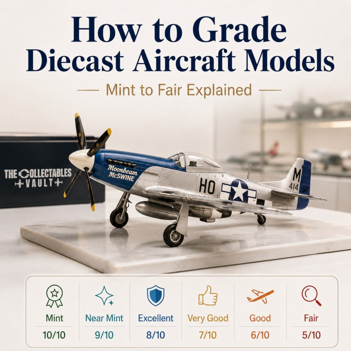 How to Grade Diecast Aircraft Models: A Collector’s Condition Guide - The Collectables Vault