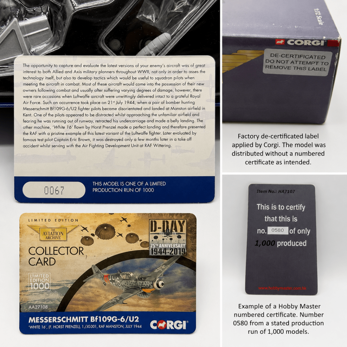 Limited-Edition Diecast Aircraft Explained: Production Runs, Certificates & Numbering - The Collectables Vault