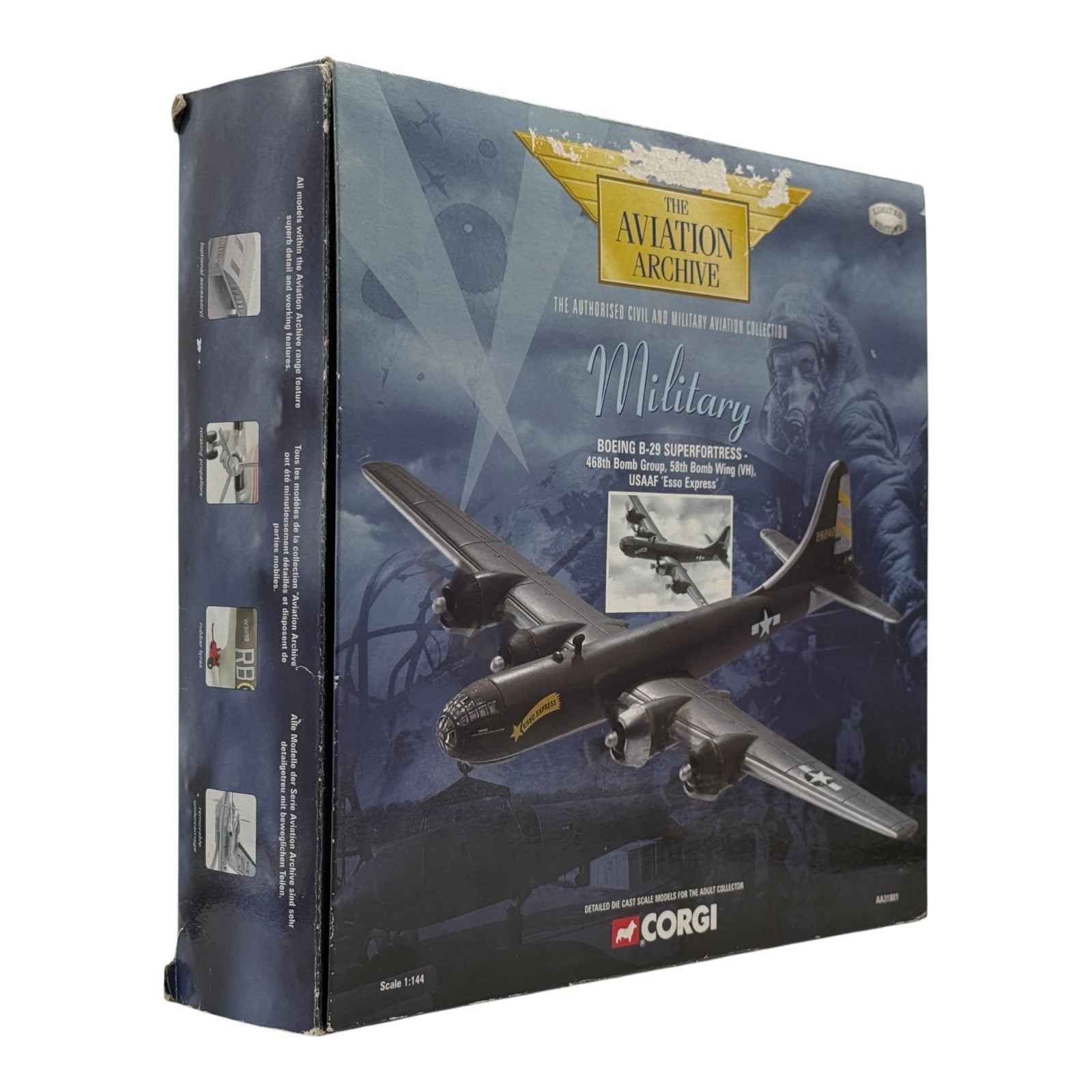 Corgi AA31801 1:144 Boeing B-29 Superfortress USAAF 58th BW Esso Express