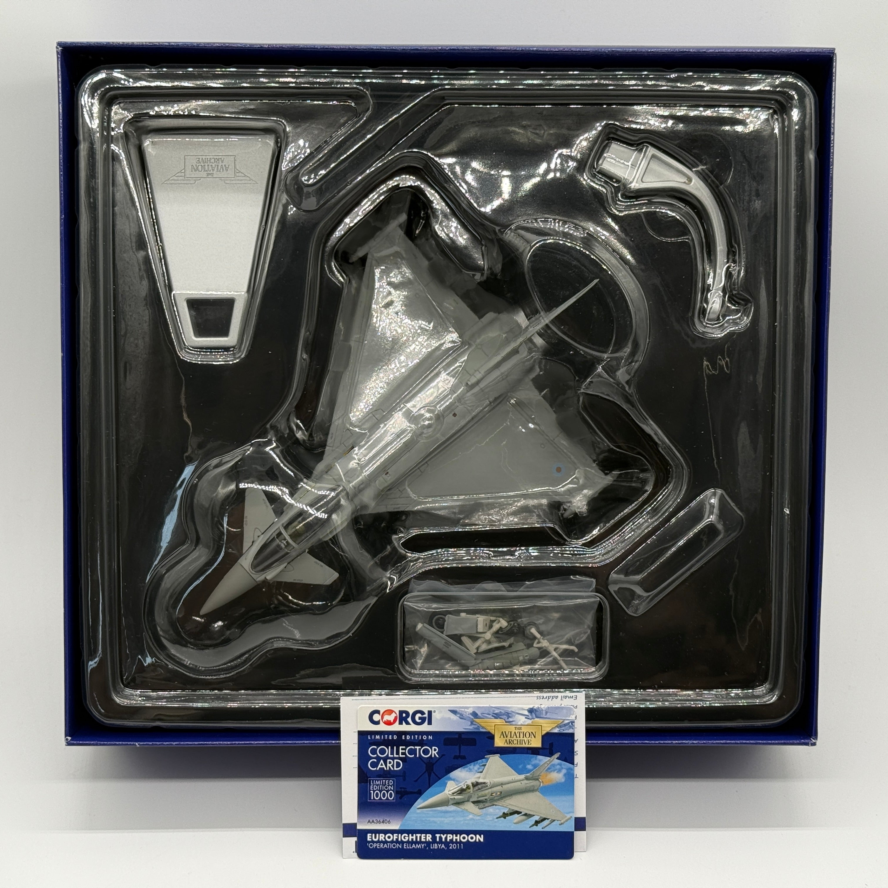 Corgi AA36406 1:72 Eurofighter Typhoon F.Mk 2 RAF No.11 Sqn Libya 2011