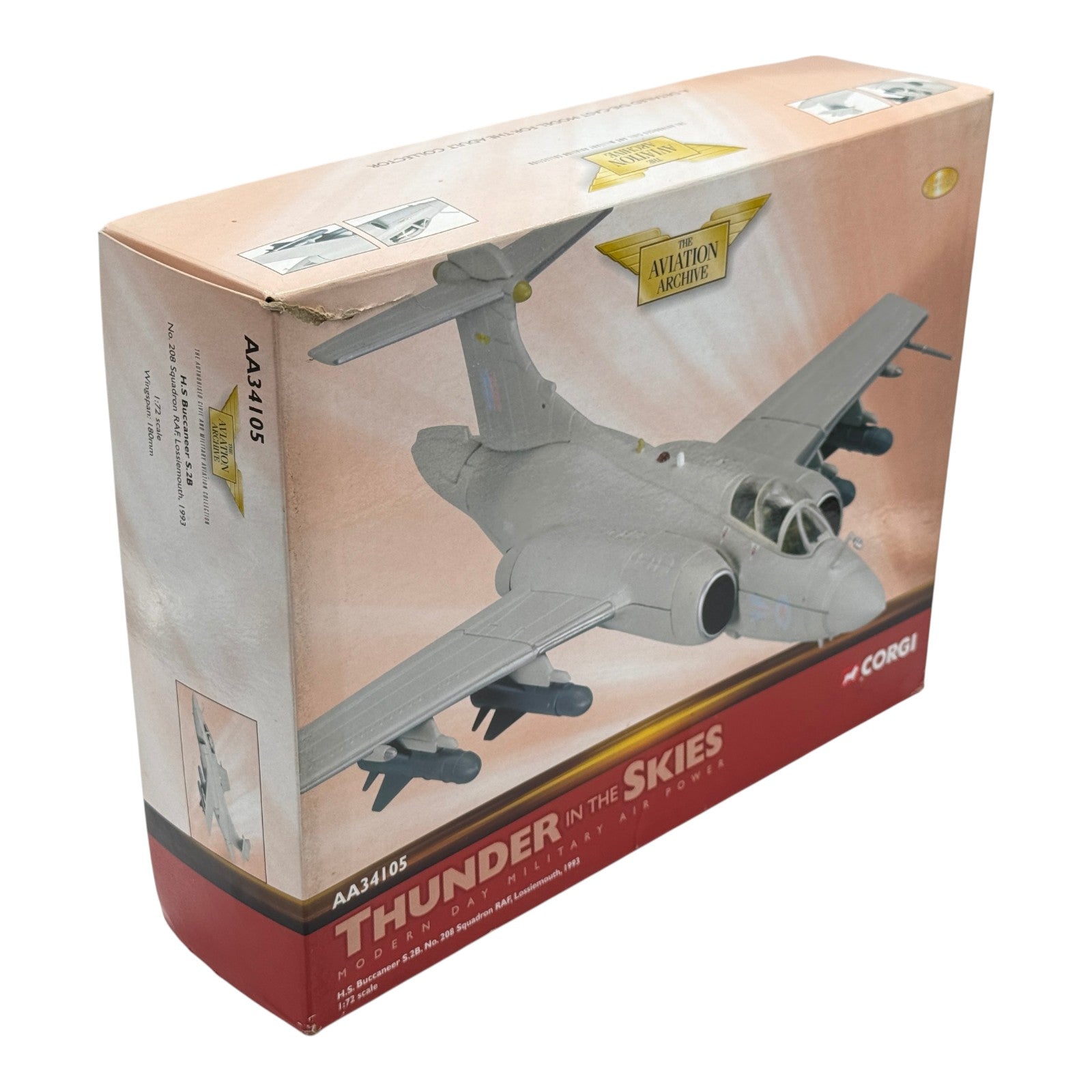 Corgi AA34105 1:72 Blackburn Buccaneer S.Mk 2B RAF No.208 Sqn XX895 RAF Lossiemouth 1993