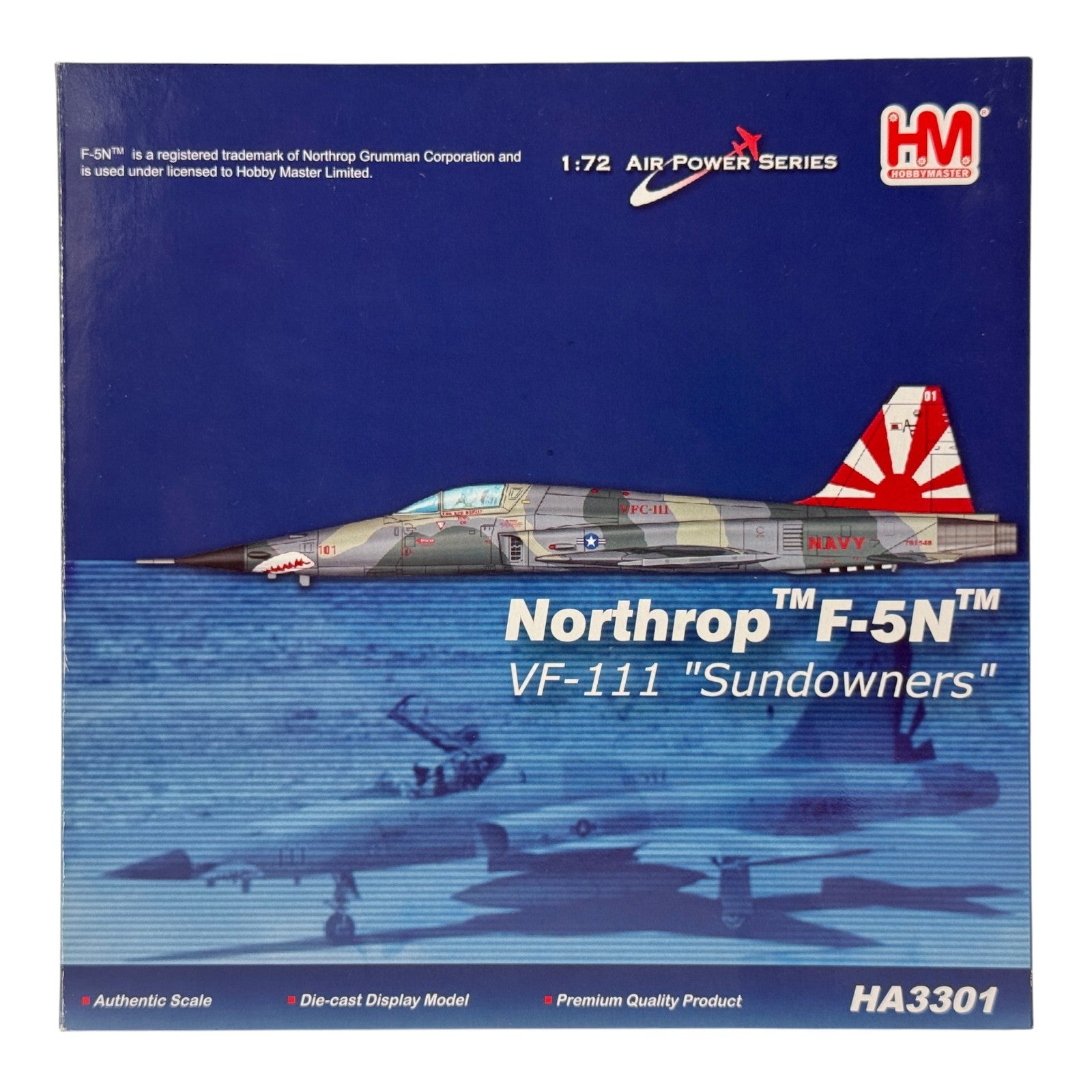 Hobby Master HA3301 1:72 Northrop F-5N Tiger II US Navy VFC-111 Sundowners NAS Key West