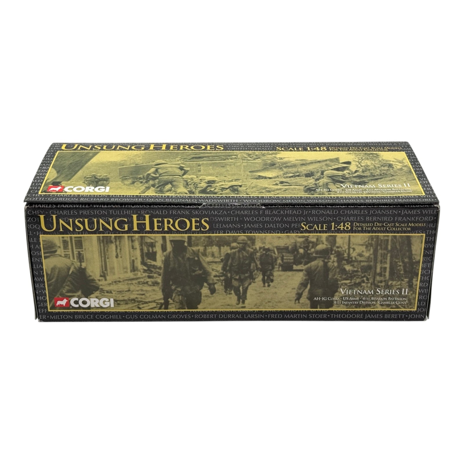 Corgi US51203 1:48 Bell AH-1G Cobra US Army 4th Aviation Battalion Gambler Guns Vietnam