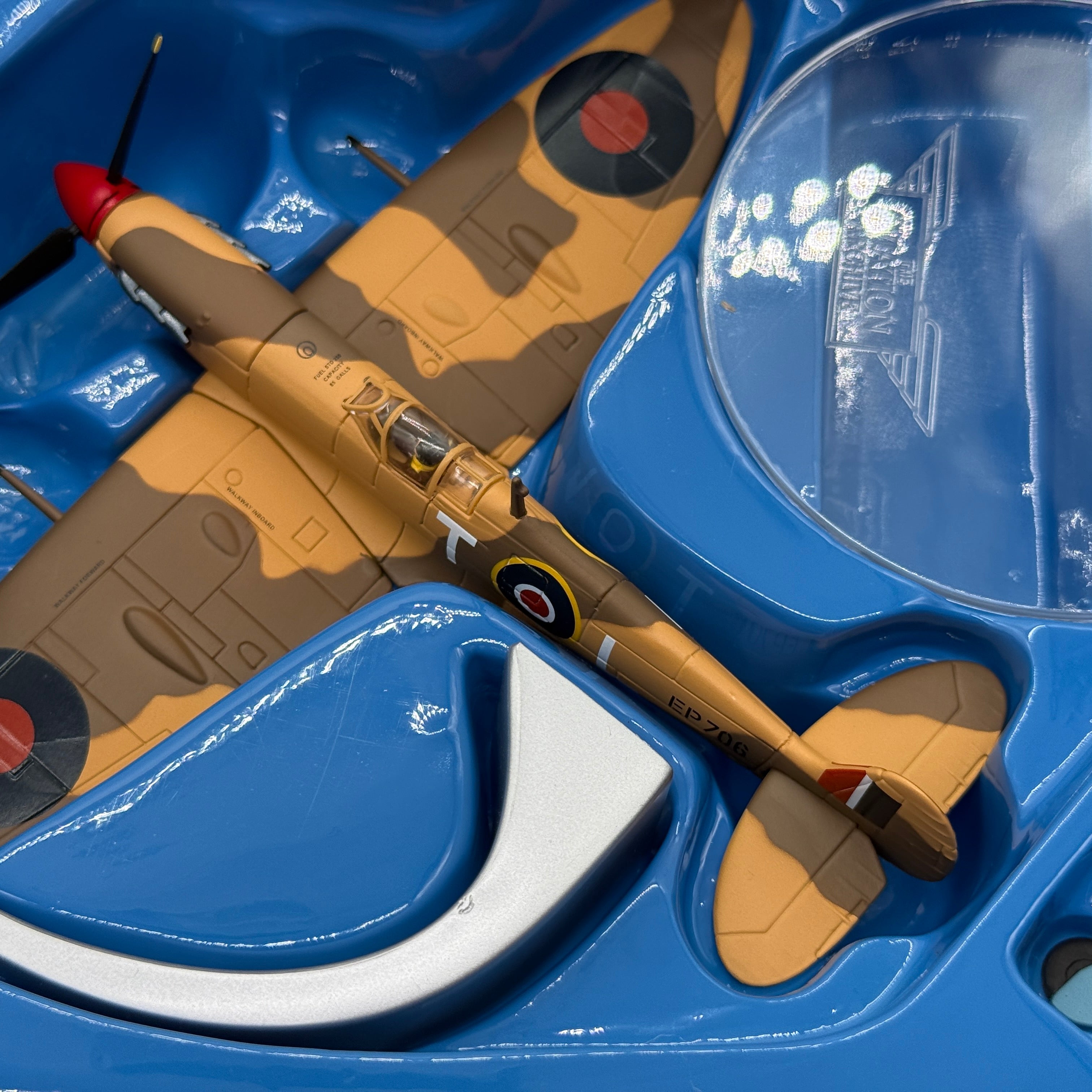 Corgi AA31902 1:72 Supermarine Spitfire Mk VB RAF No.249 Sqn EP706 T-L Maurice Stephens Takali Malta 1942