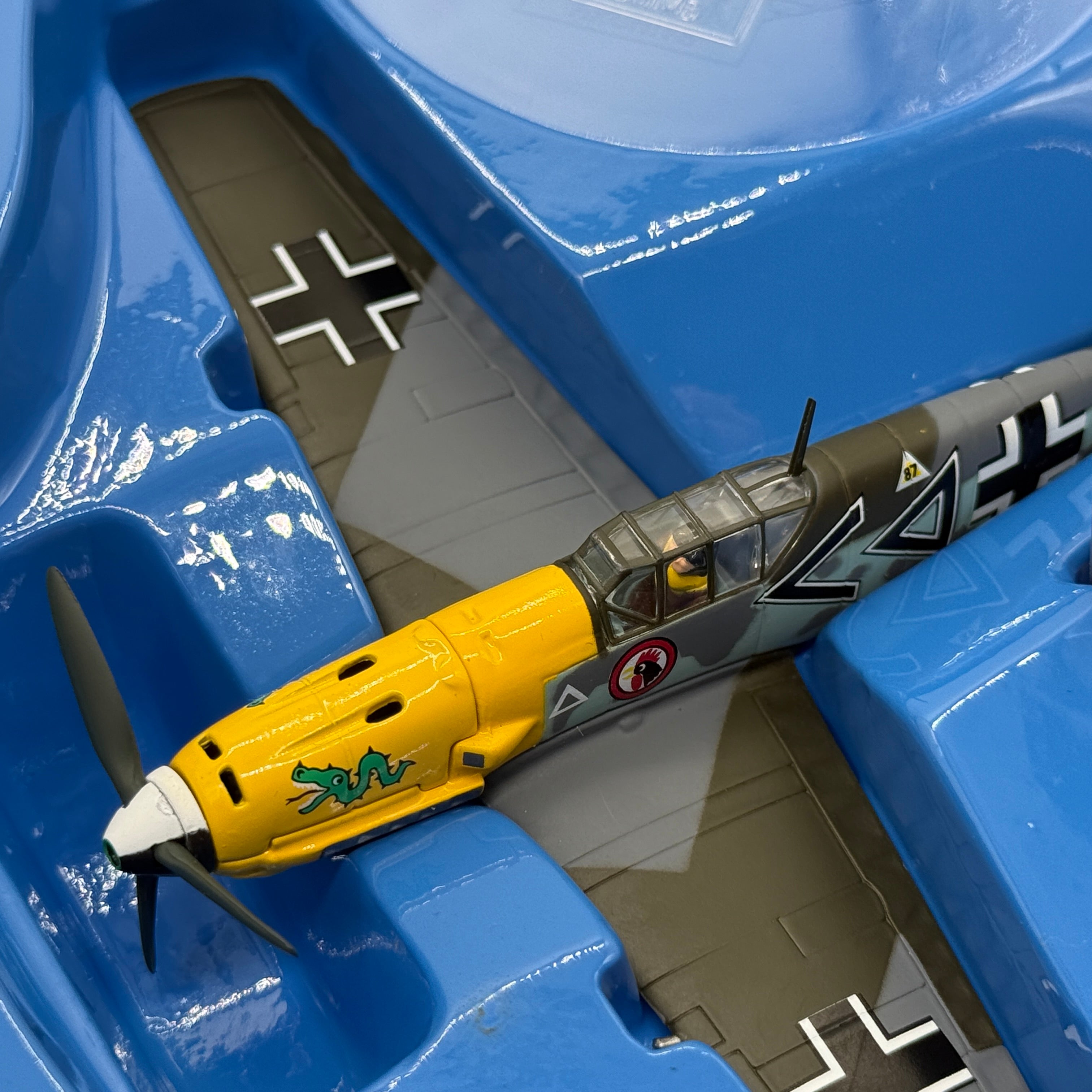Corgi 49201 1:72 Messerschmitt Bf 109E Luftwaffe JG 3 Udet Hans von Hahn St Omer Battle of Britain 1940