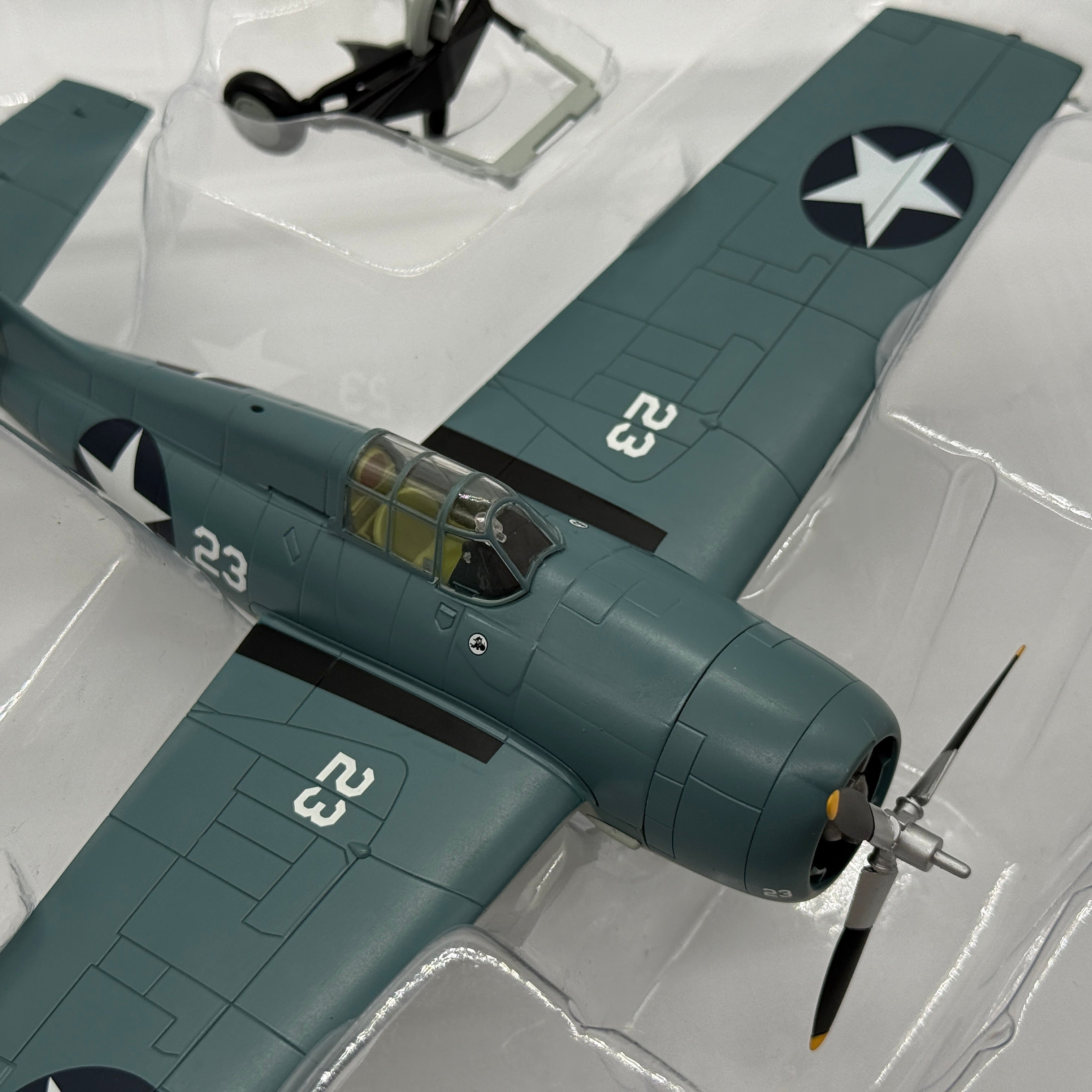 Hobby Master HA8902 1:48 Grumman F4F-4 Wildcat USN VF-3 White 23 John Thach USS Yorktown Battle of Midway 1942