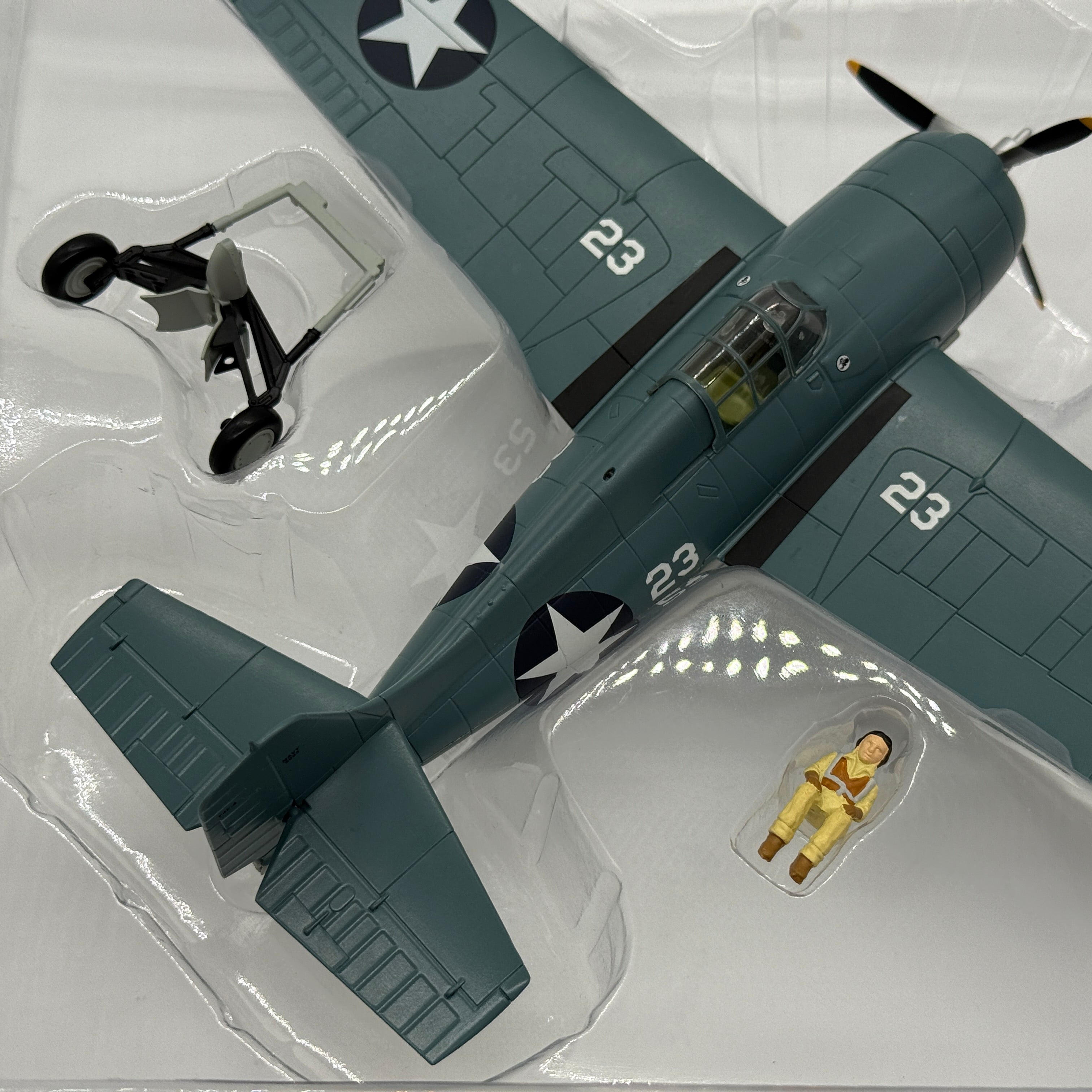 Hobby Master HA8902 1:48 Grumman F4F-4 Wildcat USN VF-3 White 23 John Thach USS Yorktown Battle of Midway 1942