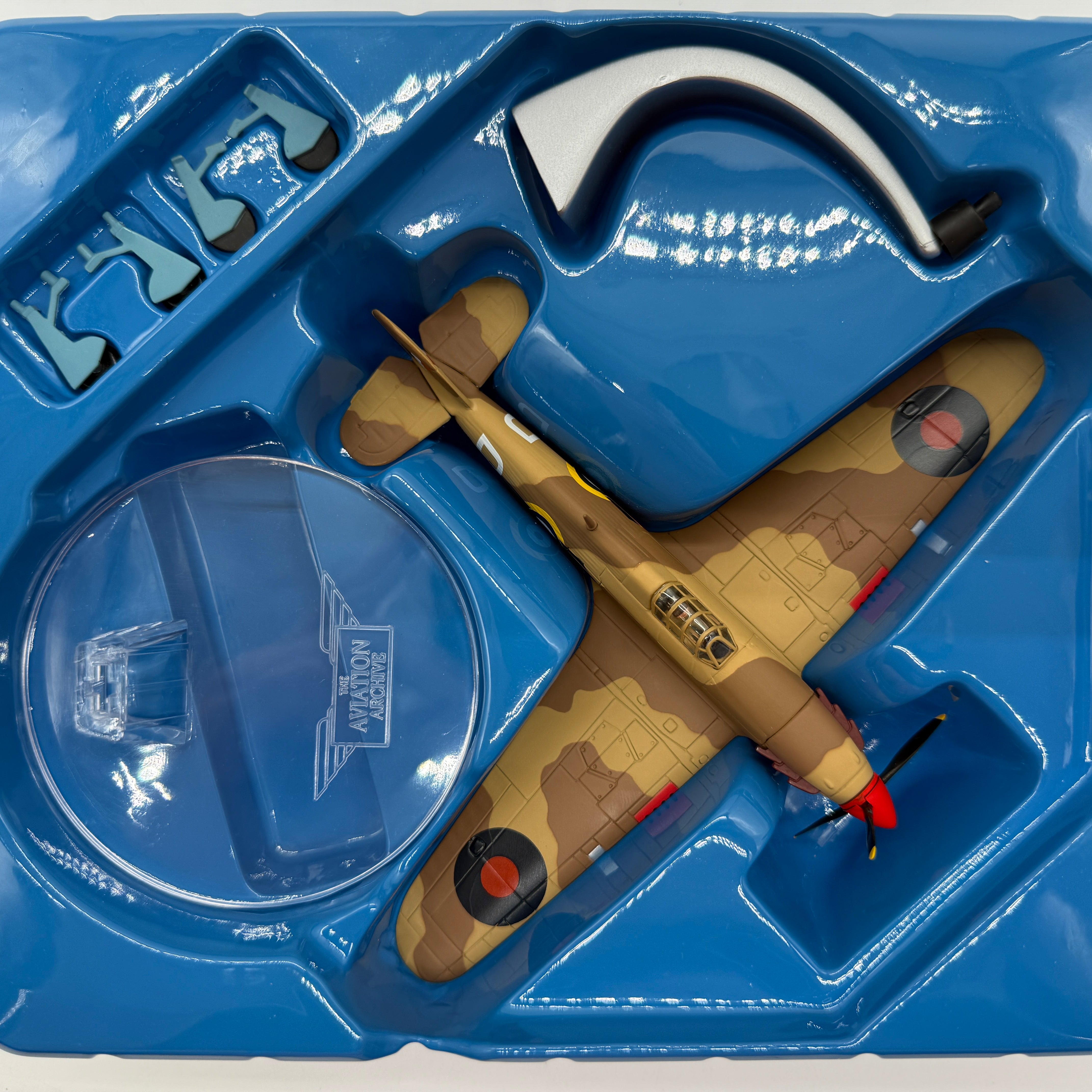 Corgi AA30701 1:72 Hawker Hurricane Mk IIB BD930 R RAF No.73 Sqn Western Desert 1942