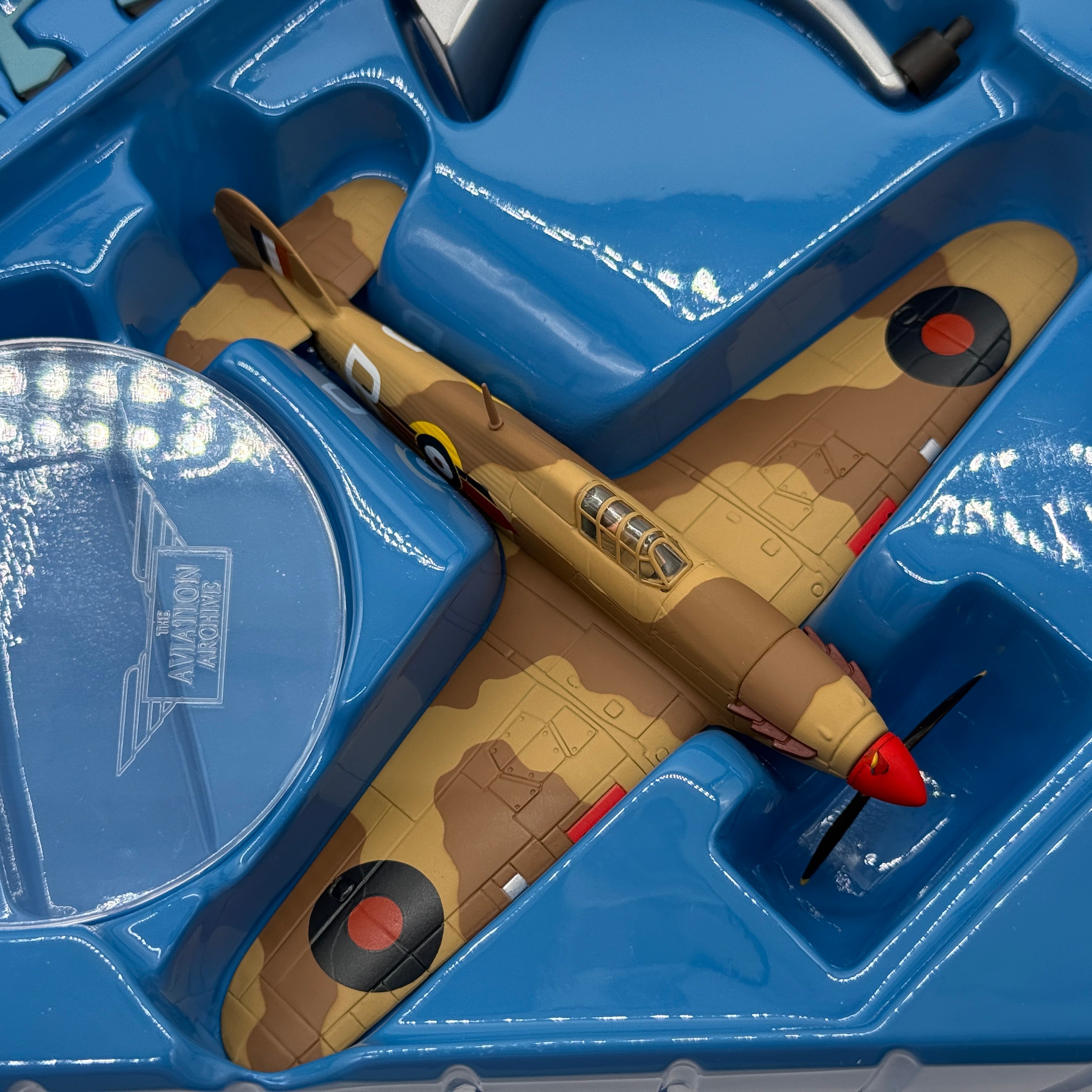 Corgi AA30701 1:72 Hawker Hurricane Mk IIB BD930 R RAF No.73 Sqn Western Desert 1942
