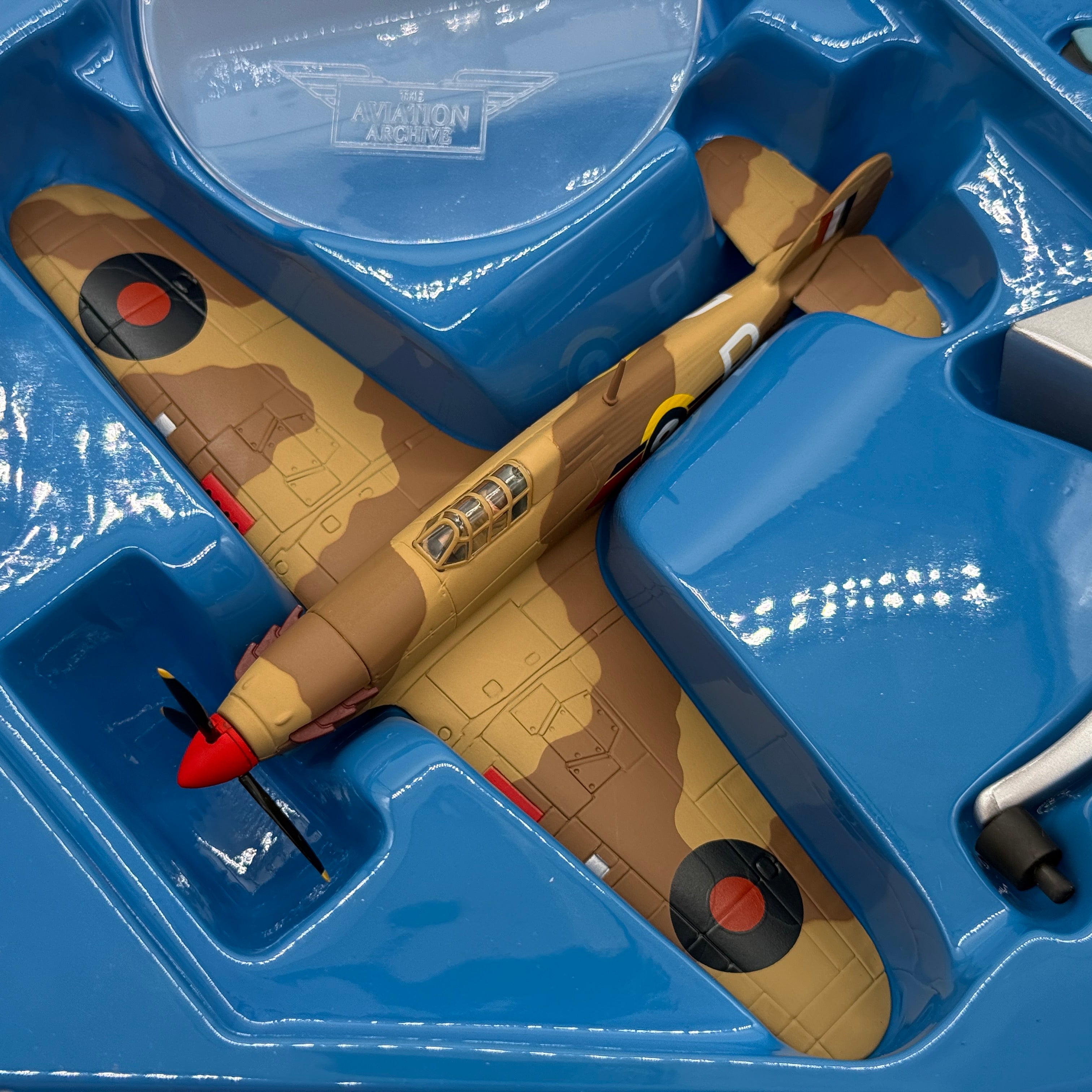 Corgi AA30701 1:72 Hawker Hurricane Mk IIB BD930 R RAF No.73 Sqn Western Desert 1942