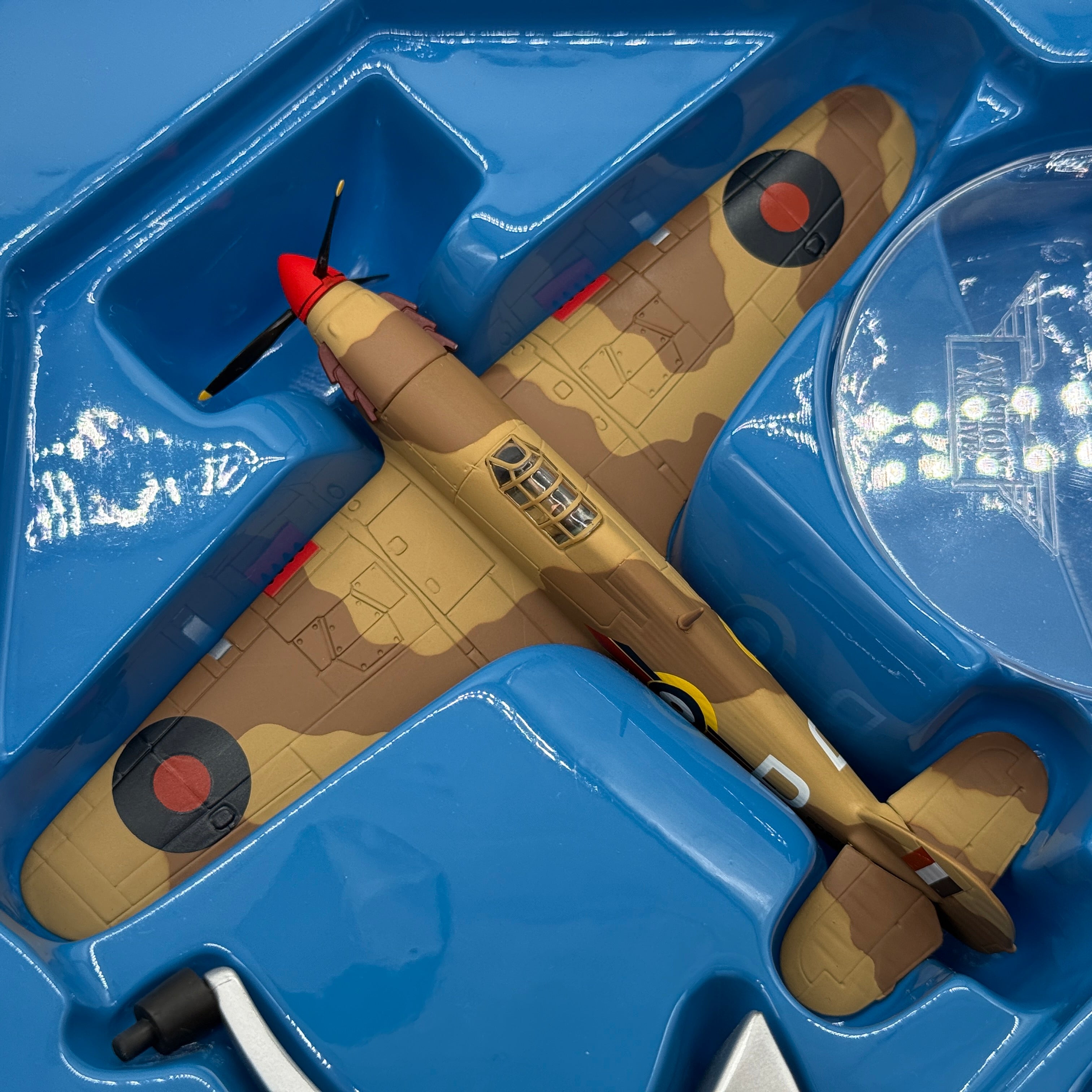 Corgi AA30701 1:72 Hawker Hurricane Mk IIB BD930 R RAF No.73 Sqn Western Desert 1942