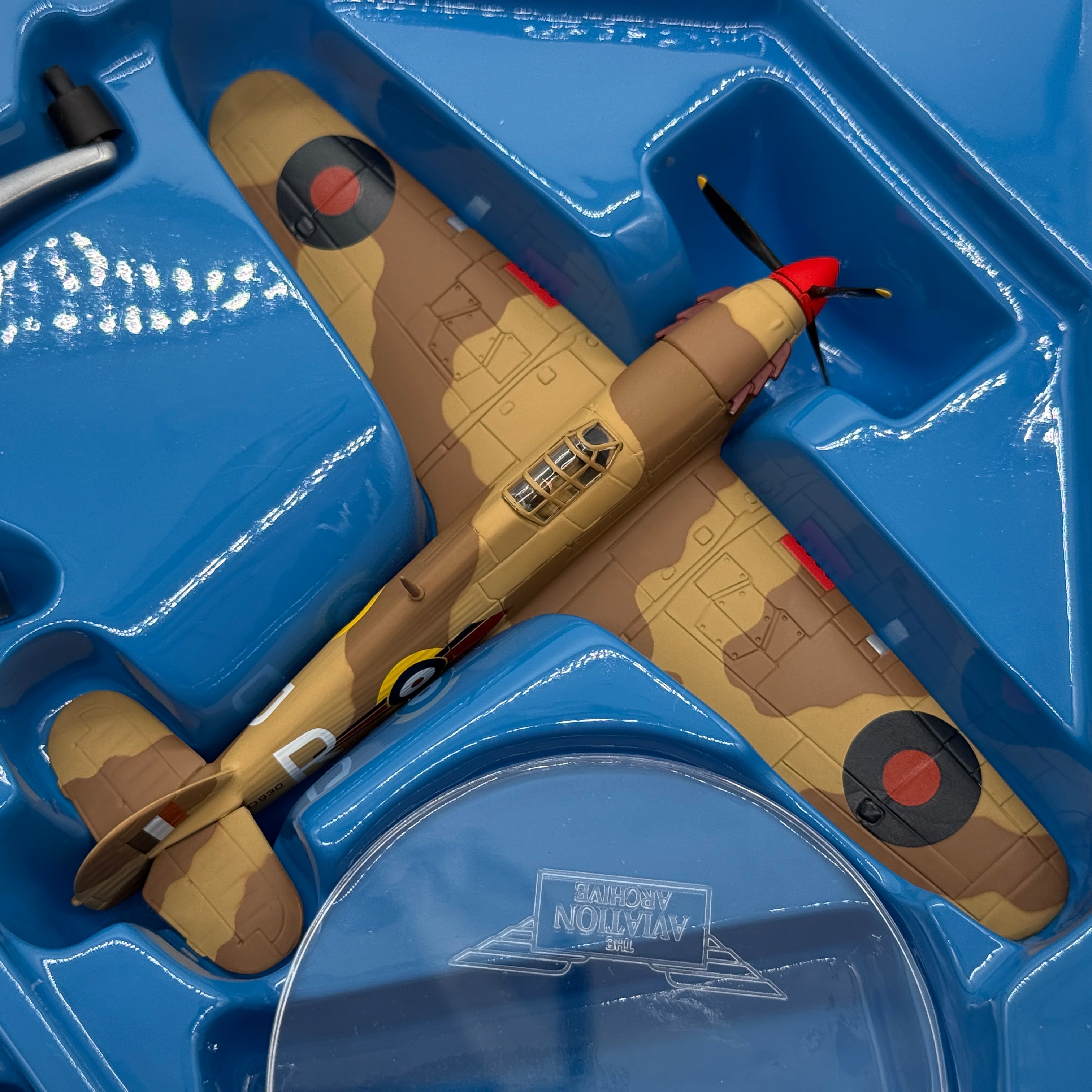 Corgi AA30701 1:72 Hawker Hurricane Mk IIB BD930 R RAF No.73 Sqn Western Desert 1942