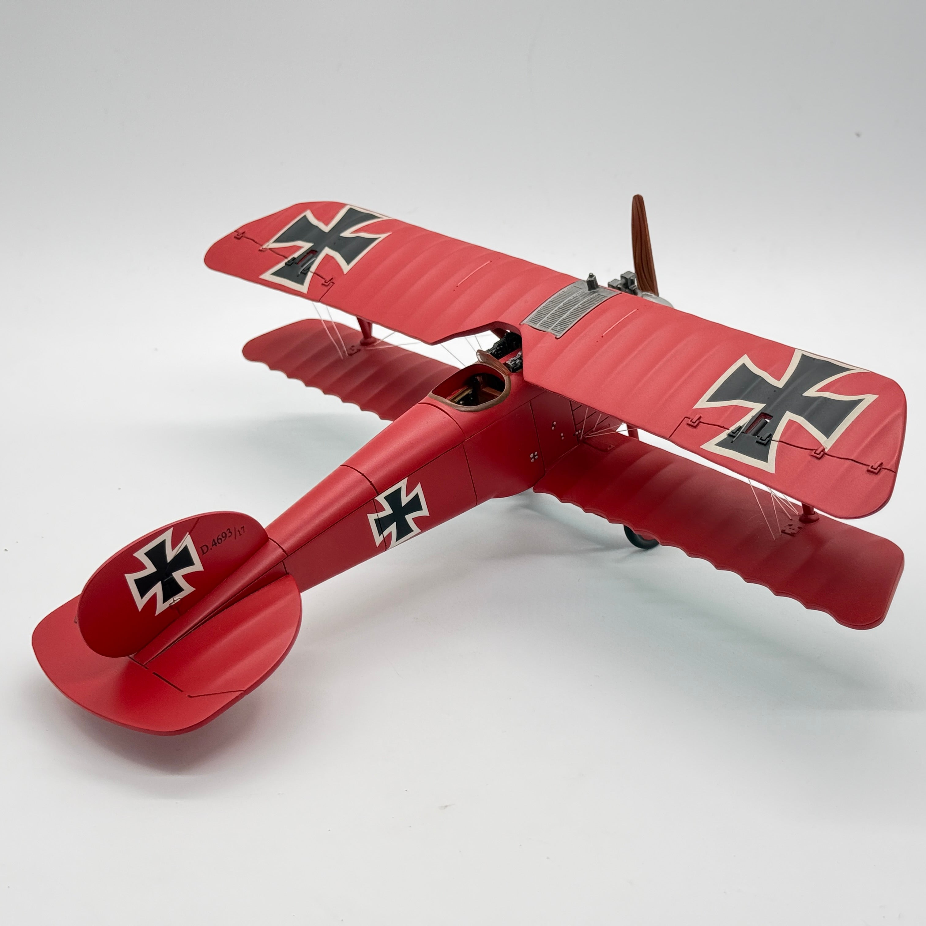 King & Country FW098A 1:30 Albatros D.V Manfred von Richthofen Red Baron WWI 1917