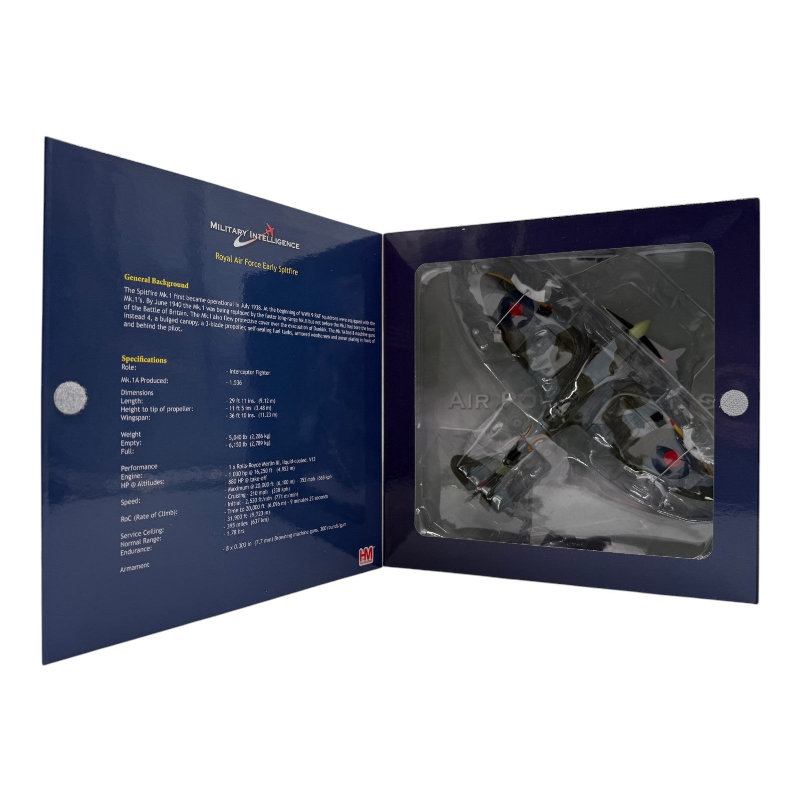 Hobby Master HA7861 1:48 Supermarine Spitfire Mk Vb BM124 LO-W Paddy Finucane RAF No.602 Sqn Hornchurch 1942