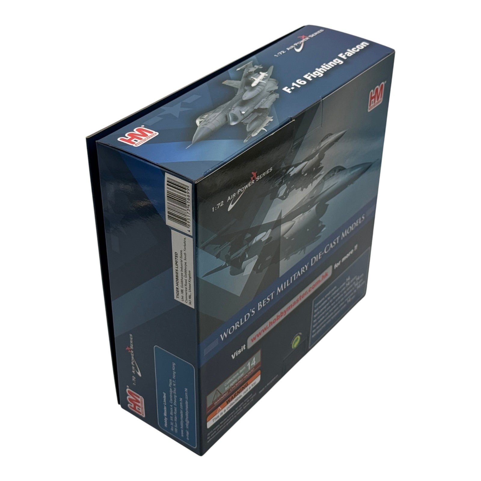 Hobby Master HA38011 1:72 Lockheed F-16C Block 30 87-0332 USAF 100th FS Red Tails 187th FW Alabama ANG 2021