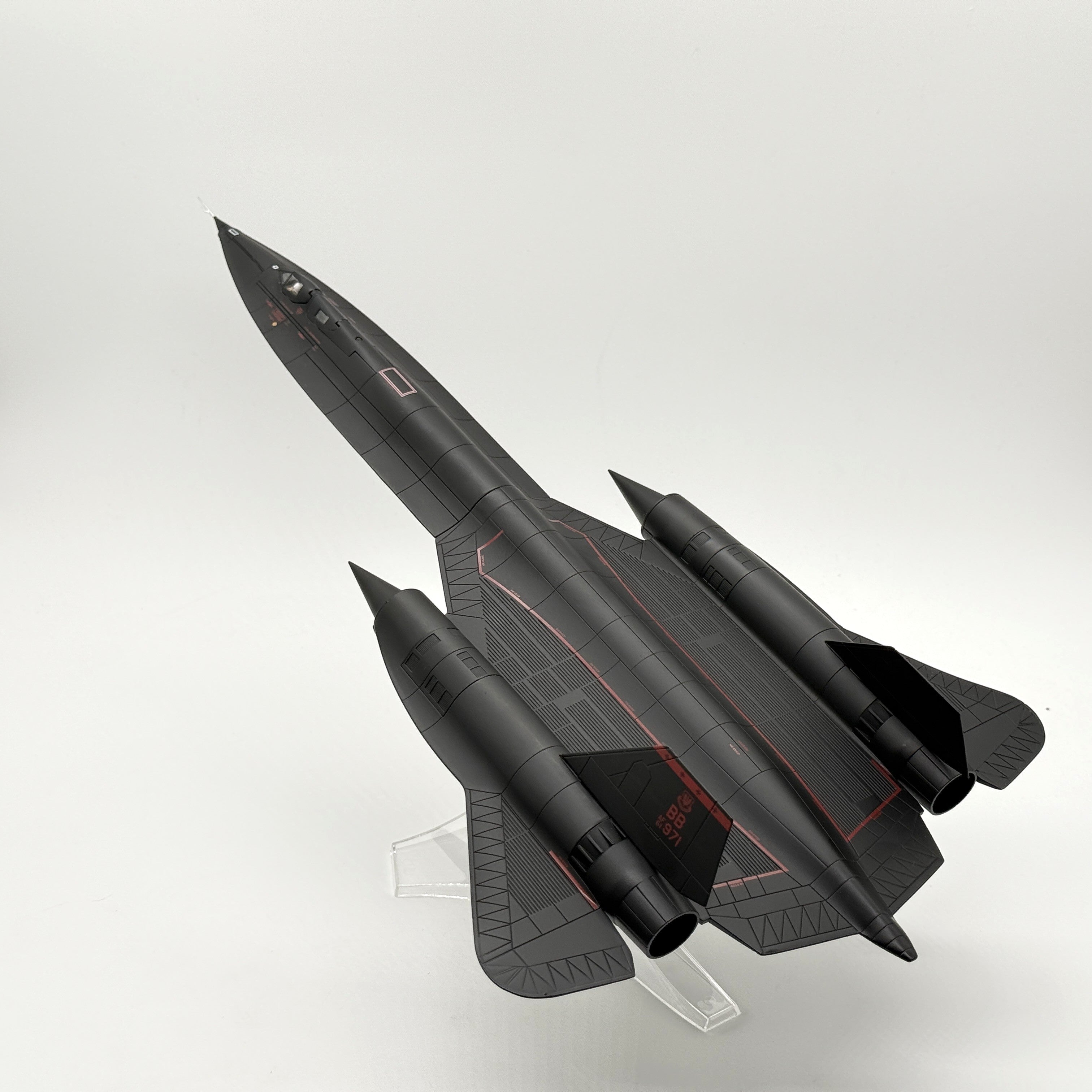 Century Wings CW001634 1:72 Lockheed SR-71A Blackbird 61-7971 USAF 9th RW Det.2 Edwards AFB 1997