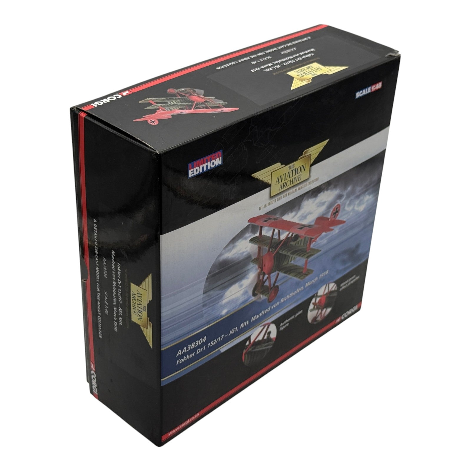 Corgi AA38304 1:48 Fokker Dr.I 152/17 JG 1 Manfred von Richthofen March 1918