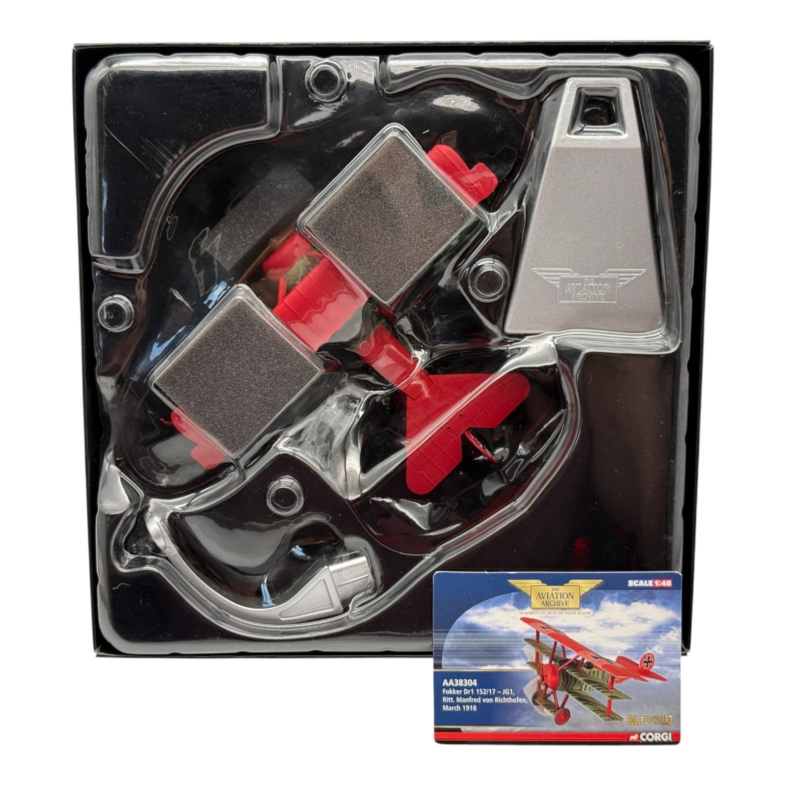 Corgi AA38304 1:48 Fokker Dr.I 152/17 JG 1 Manfred von Richthofen March 1918