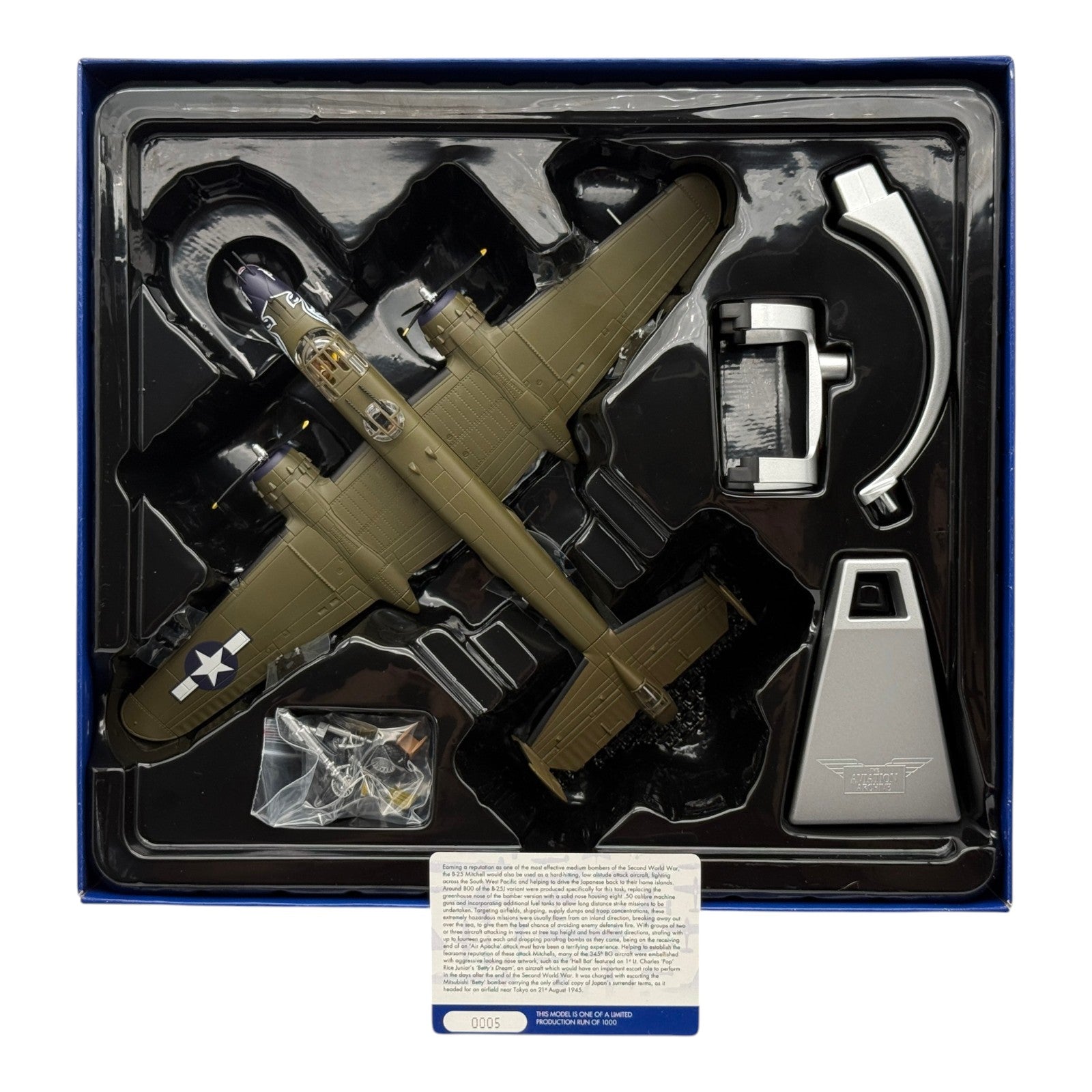 Corgi AA35314 1:72 North American B-25J Mitchell 44-30934 Betty's Dream 499th BS 345th BG Ie Shima Okinawa 1945