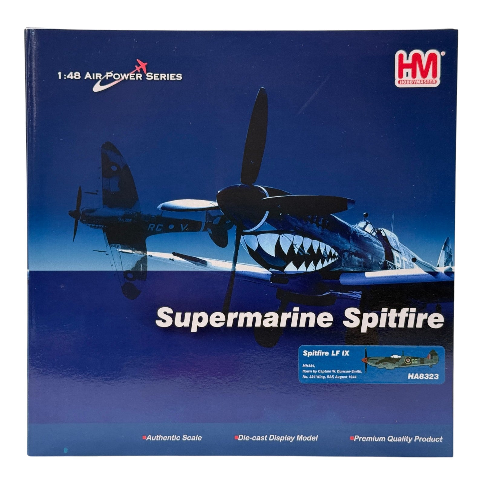 Hobby Master HA8323 1:48 Supermarine Spitfire LF Mk IX MH884 W. Duncan-Smith No.324 Wing RAF Ravenna Italy 1944