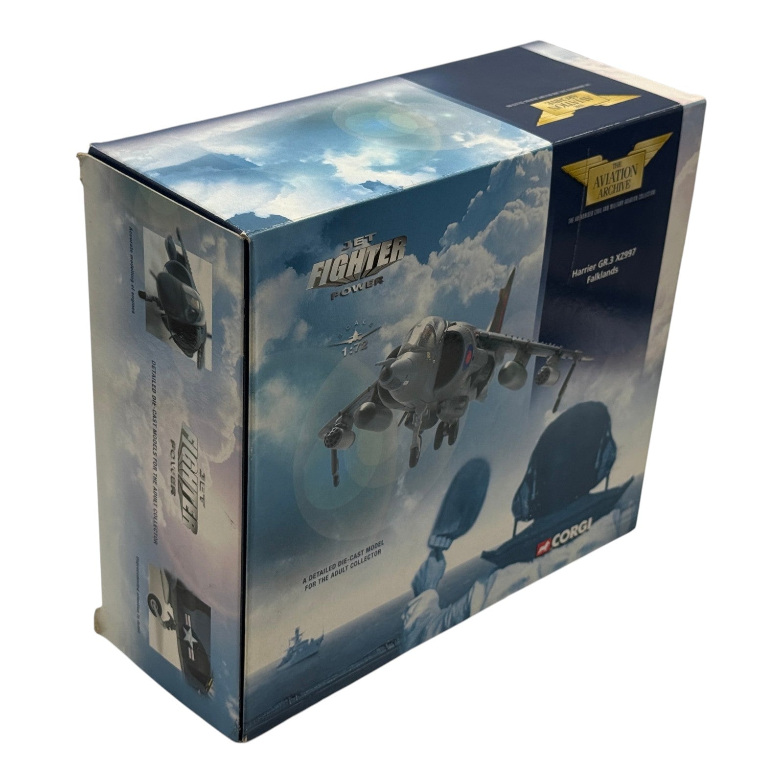Corgi AA32401 1:72 BAe Harrier GR.3 XZ997 32 RAF No.1(F) Squadron Falklands 1982