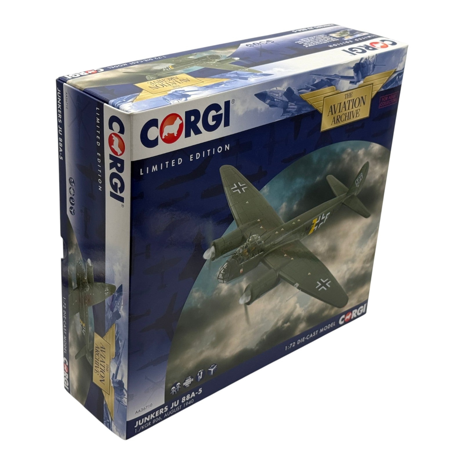 Corgi AA36710 1:72 Junkers Ju 88A-5 1./KGr 806 August 1940