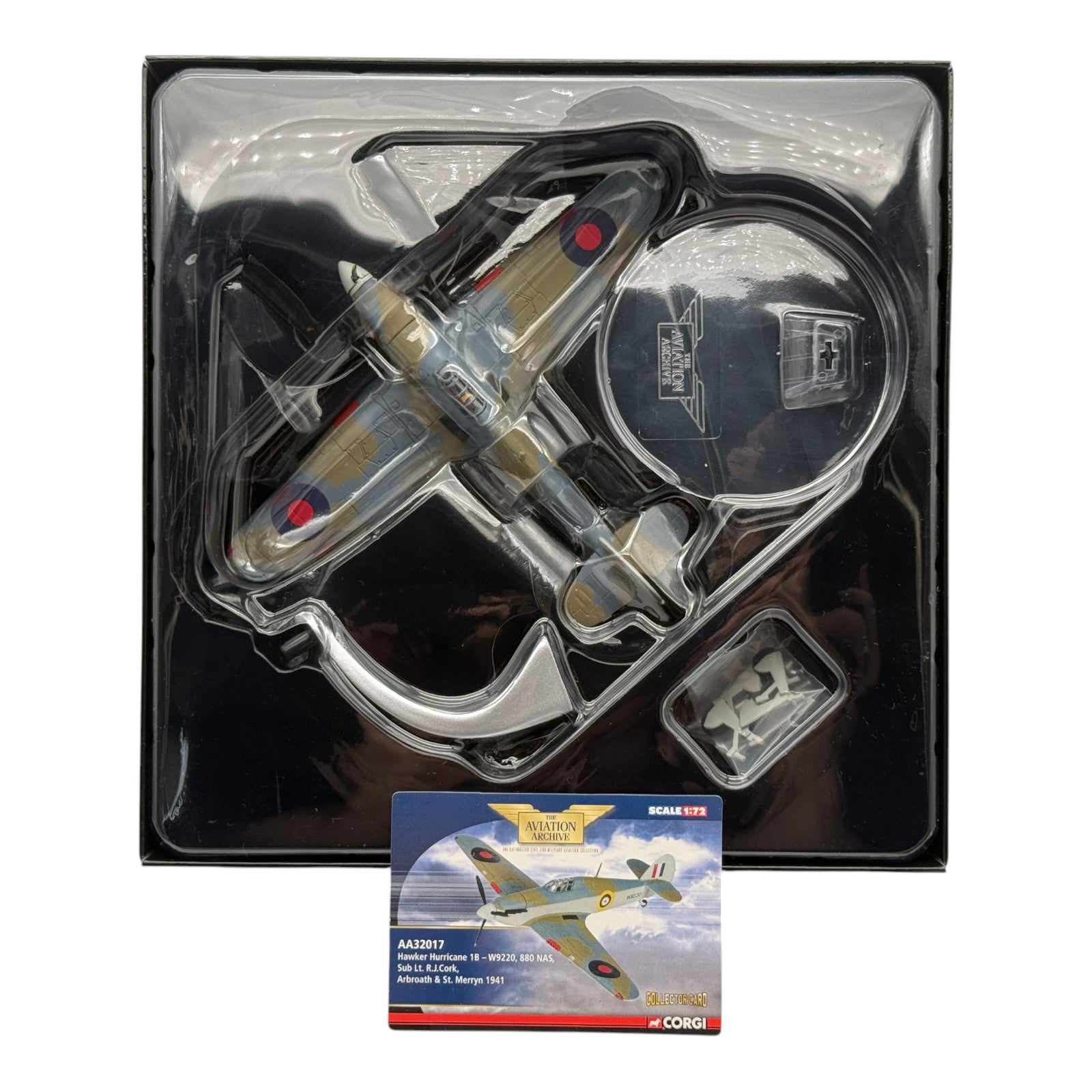Corgi AA32017 1:72 Sea Hurricane Mk.IB W9220 Dickie Cork 880 NAS 1941