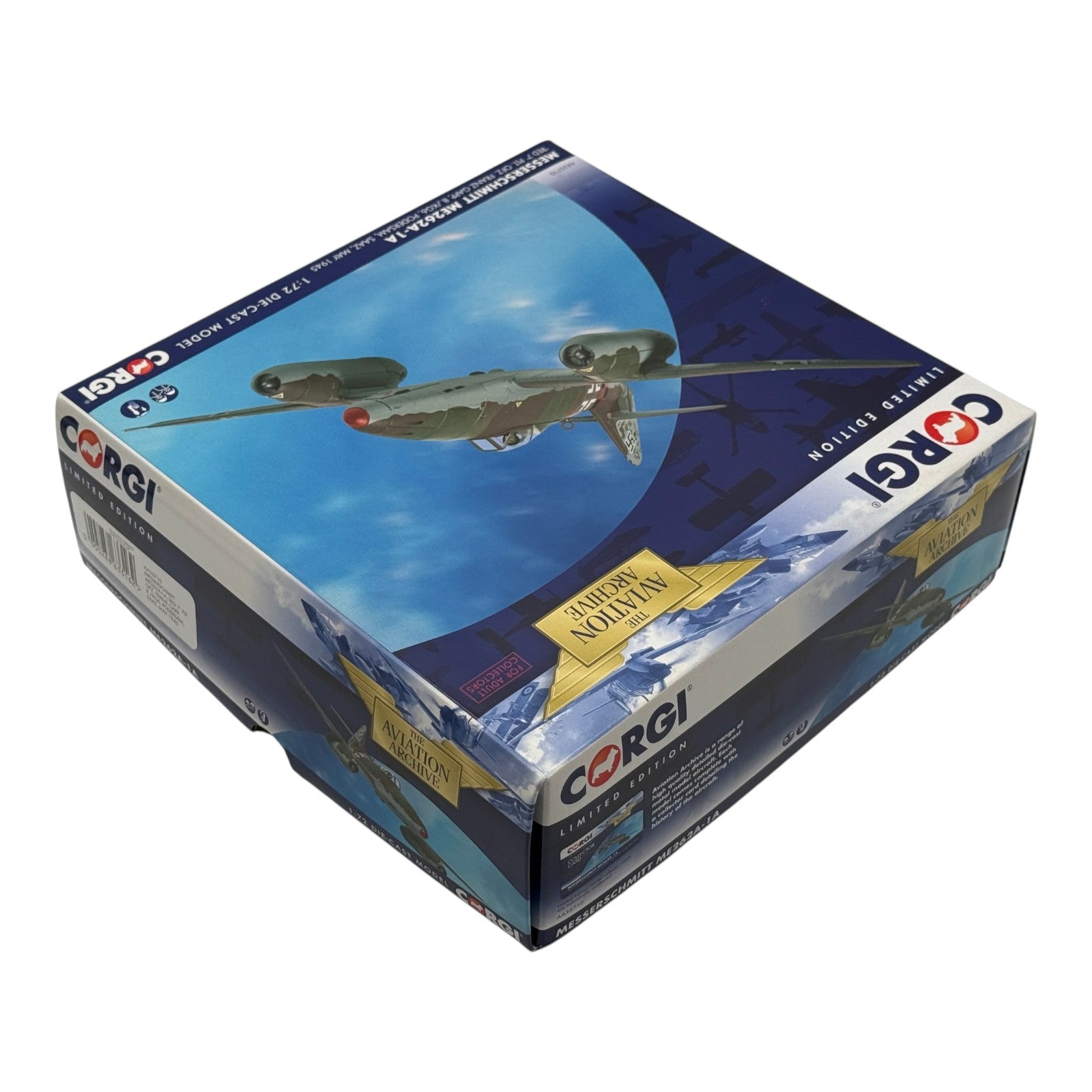 Corgi AA35710 1:72 Messerschmitt Me 262A-1a Red 7 Franz Gapp 8./KG 6 Podersam 1945