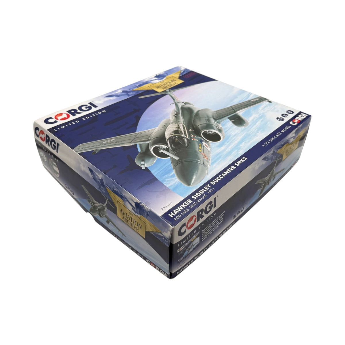 Corgi AA34111 1:72 Blackburn Buccaneer S.2 XV361 800 NAS HMS Eagle 1971