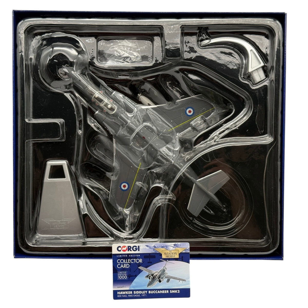 Corgi AA34111 1:72 Blackburn Buccaneer S.2 XV361 800 NAS HMS Eagle 1971