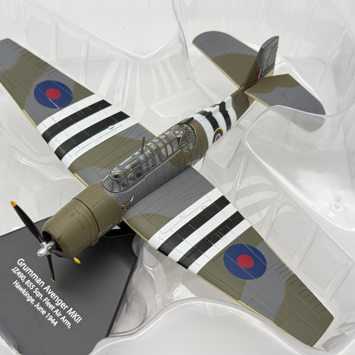 Oxford Diecast AC099 1:72 Grumman Avenger Mk II J2490 855 NAS Hawkinge 1944
