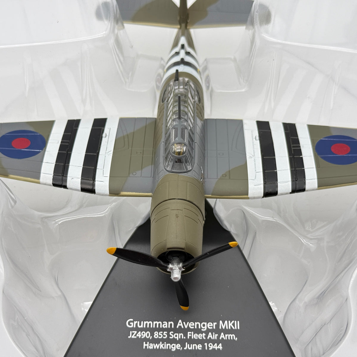 Oxford Diecast AC099 1:72 Grumman Avenger Mk II J2490 855 NAS Hawkinge 1944