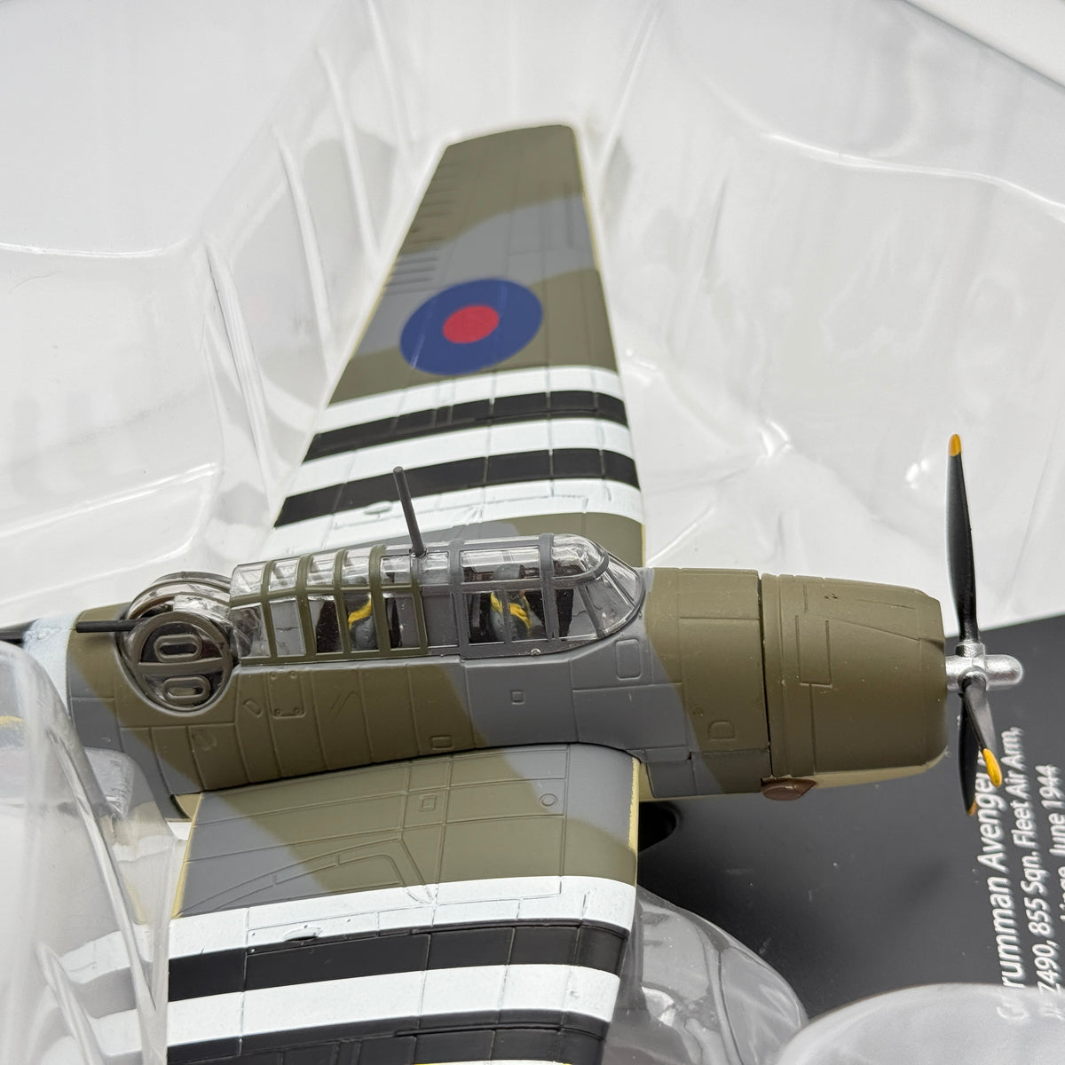 Oxford Diecast AC099 1:72 Grumman Avenger Mk II J2490 855 NAS Hawkinge 1944