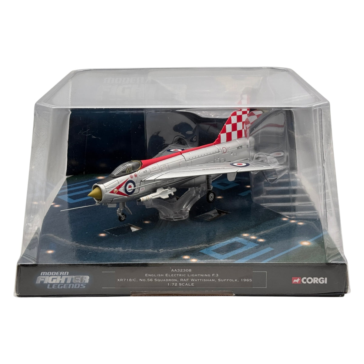 Corgi AA32308 1:72 English Electric Lightning F.3 XR719 56 Sqn RAF Wattisham