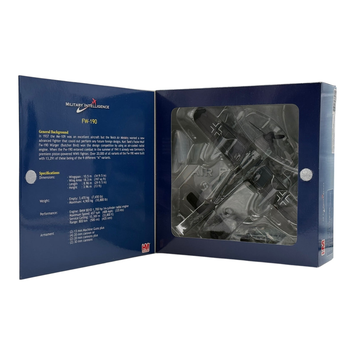 Hobby Master HA7406 1:48 Focke-Wulf Fw 190F-8/R3 MK 103 Luftwaffe Tank Buster