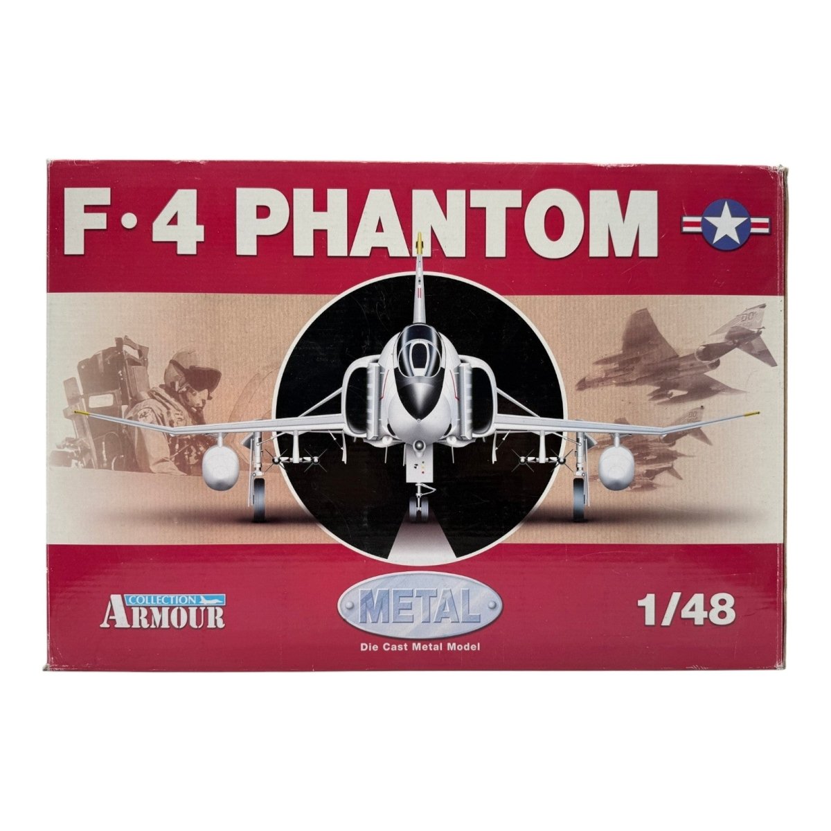 Armour Collection 8004 1:48 F - 4 Phantom U.S. Navy Sundowners VF - 111 - Franklin Mint