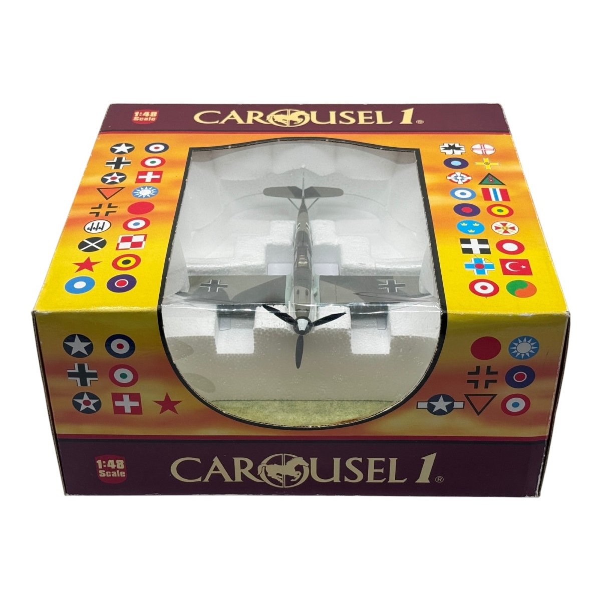 Carousel 1 7103 1:48 Messerschmitt Bf 109E Franz von Werra JG 3 - Carousel 1