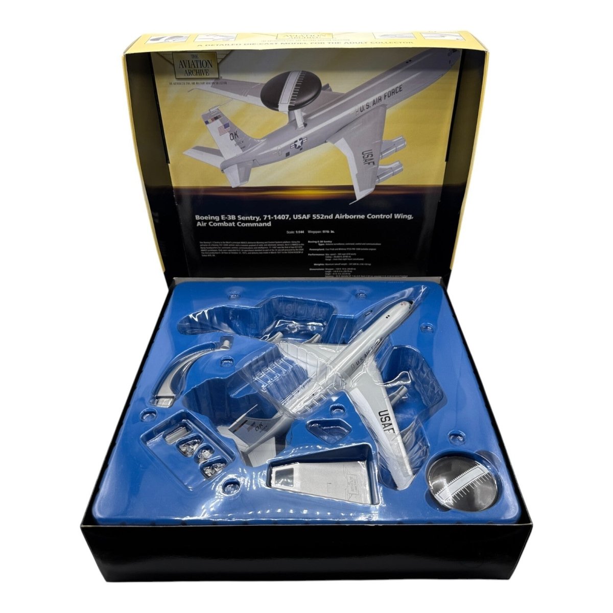 Corgi 1:144 Boeing E - 3B Sentry Diecast Model US Air Force Modern Warfare AA32913 - Corgi