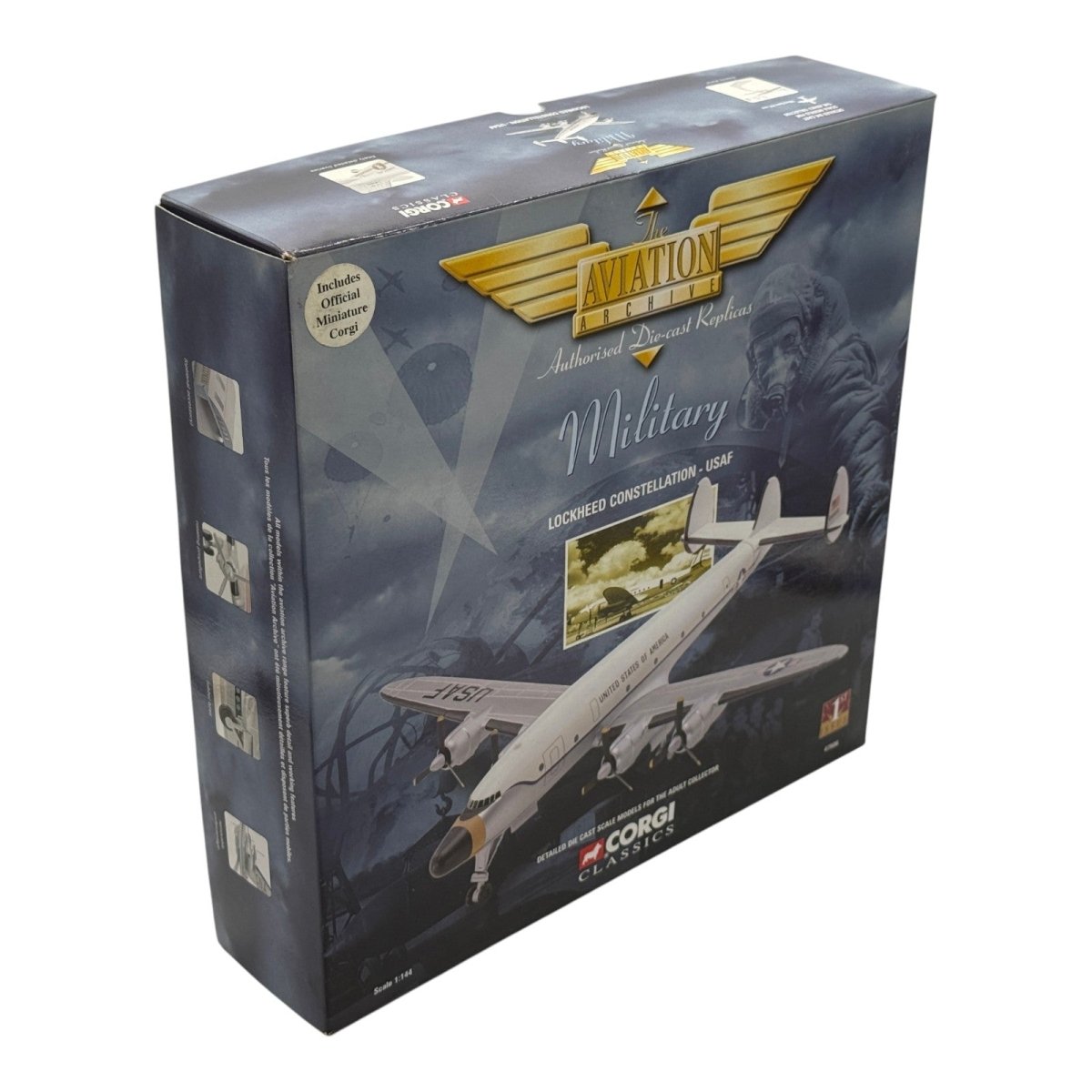 Corgi 47506 1:144 Lockheed VC-121B Constellation USAF 0-80608 Dewdrop - Corgi