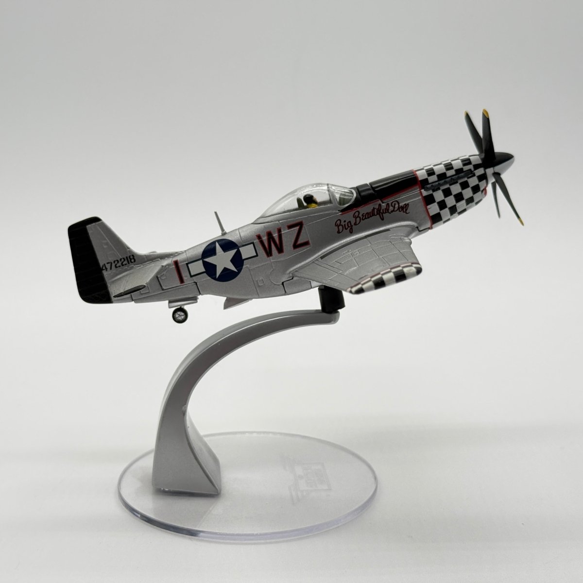 Corgi 49301 1:72 North American P-51D Mustang USAAF 84th FS WZ-I Big Beautiful Doll John Landers RAF Duxford 1945 - Corgi