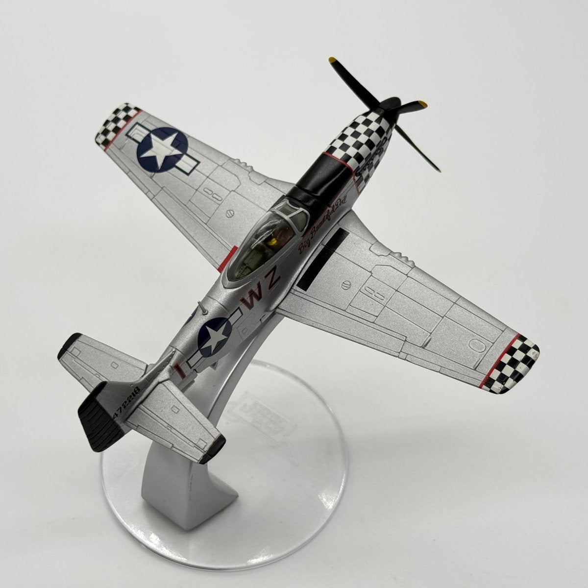 Corgi 49301 1:72 North American P-51D Mustang USAAF 84th FS WZ-I Big Beautiful Doll John Landers RAF Duxford 1945 - Corgi
