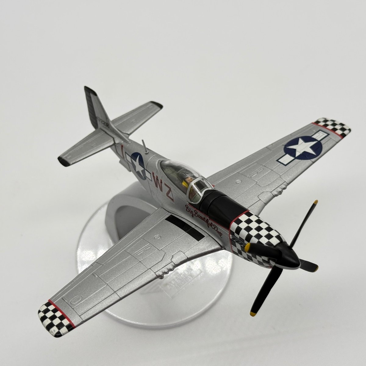 Corgi 49301 1:72 North American P-51D Mustang USAAF 84th FS WZ-I Big Beautiful Doll John Landers RAF Duxford 1945 - Corgi