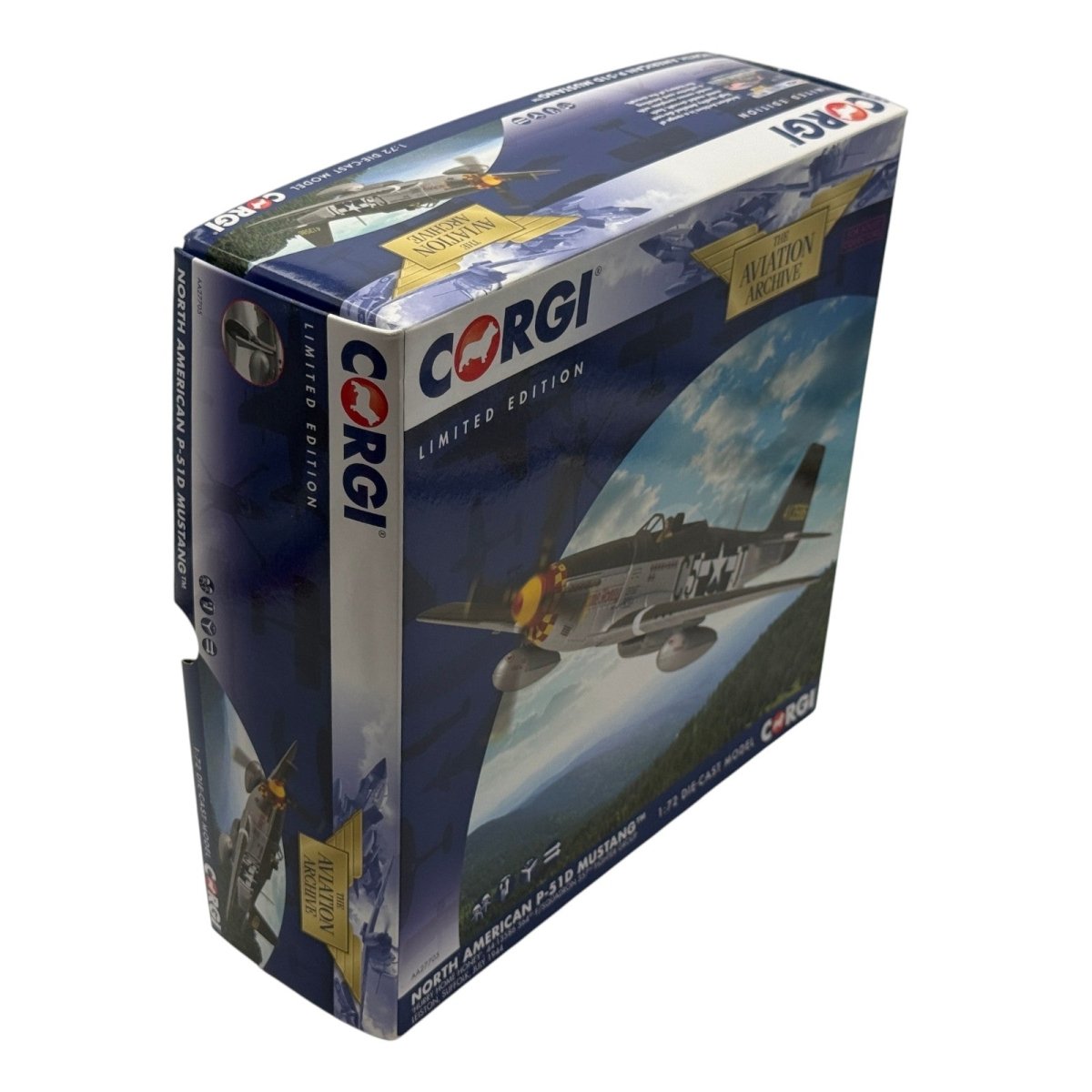 Corgi AA27705 1:72 P-51D Mustang Hurry Home Honey Richard Peterson Leiston 1944 - Corgi