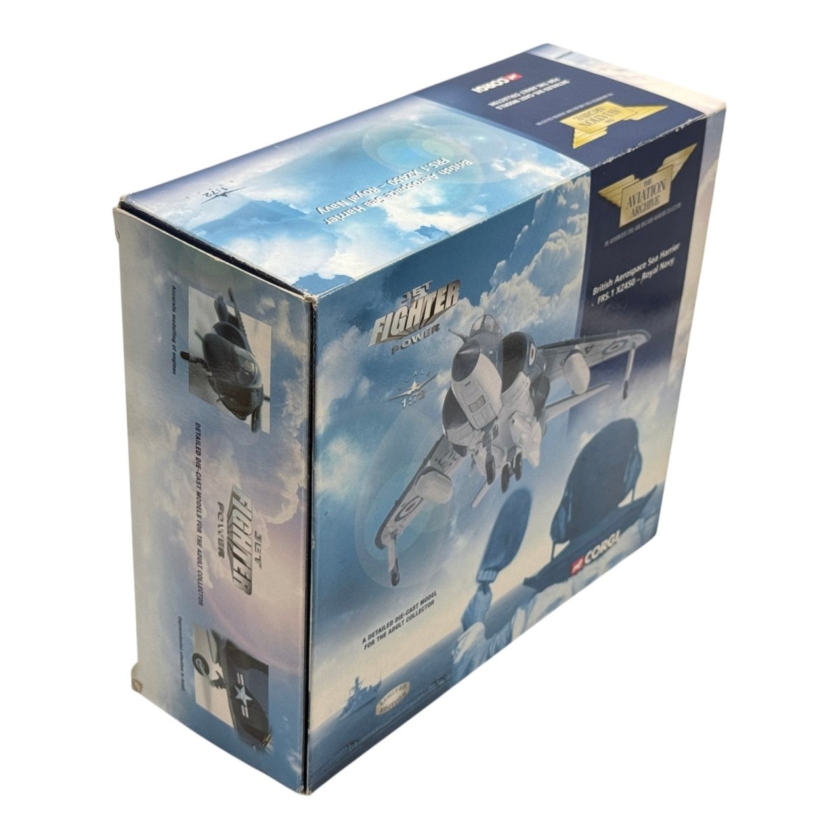 Corgi AA32402 1:72 Sea Harrier FRS.1 XZ450 800 NAS Falklands 1982 *ISSUES* - Corgi