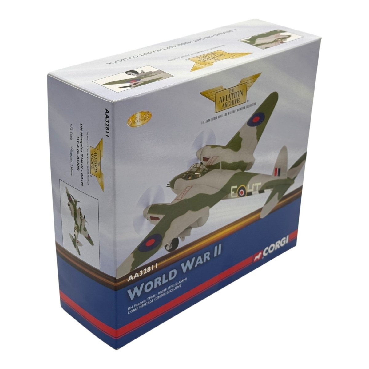 Corgi AA32811 1:72 de Havilland Mosquito T.MkIII British Aerospace RR299 - Corgi