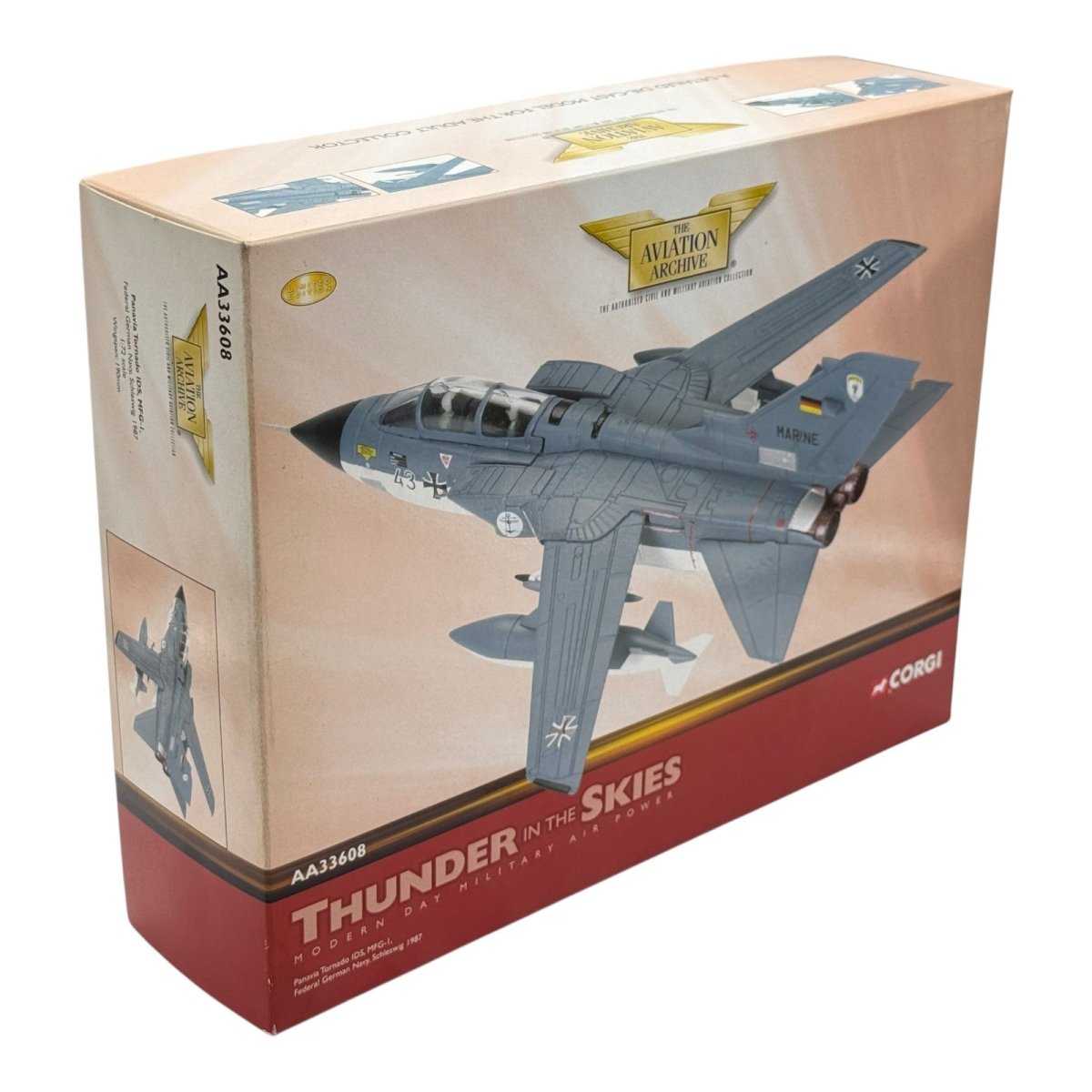 Corgi AA33608 1:72 Panavia Tornado IDS Bundesmarine MFG 1 Schleswig Germany 1987 - Corgi