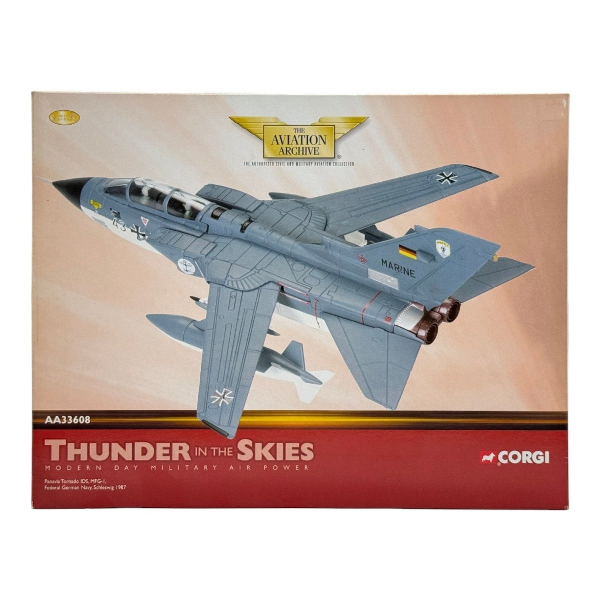 Corgi AA33608 1:72 Panavia Tornado IDS Bundesmarine MFG 1 Schleswig Germany 1987 - Corgi