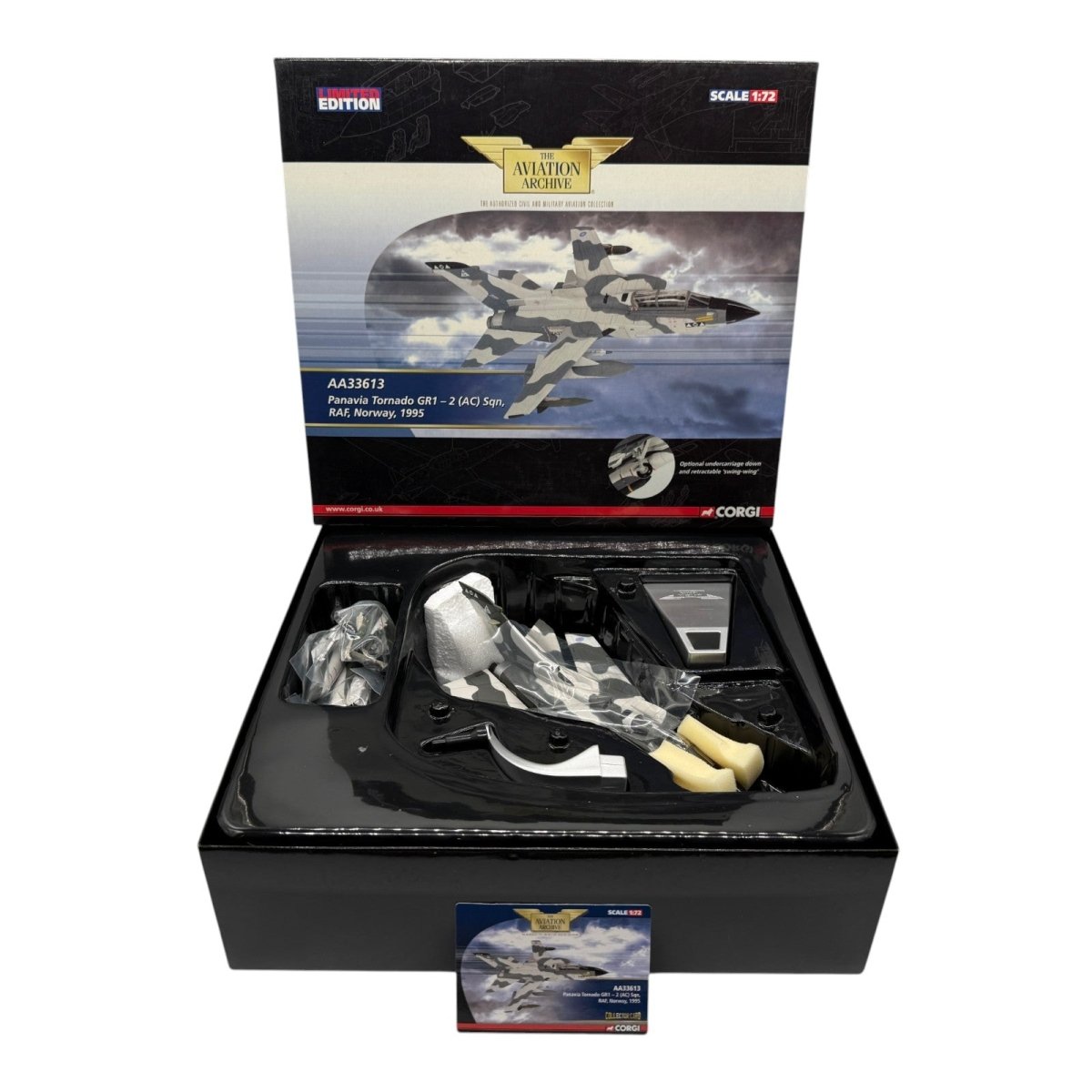 Corgi AA33613 1:72 Panavia Tornado GR.Mk 1 RAF No.2 (AC) Sqn ZA371 Norway 1995 - Corgi