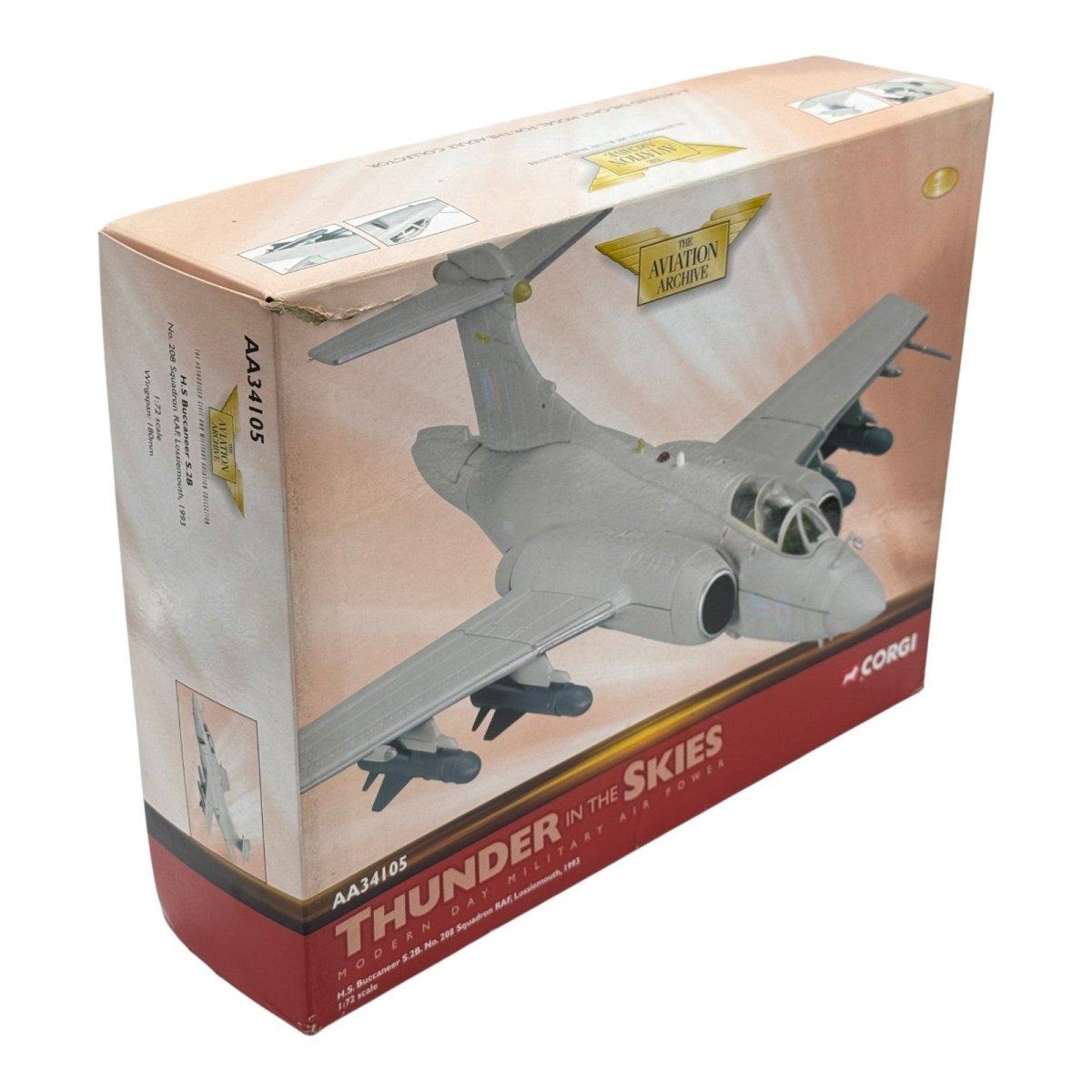 Corgi AA34105 1:72 Blackburn Buccaneer S.Mk 2B RAF No.208 Sqn XX895 RAF Lossiemouth 1993 - Corgi